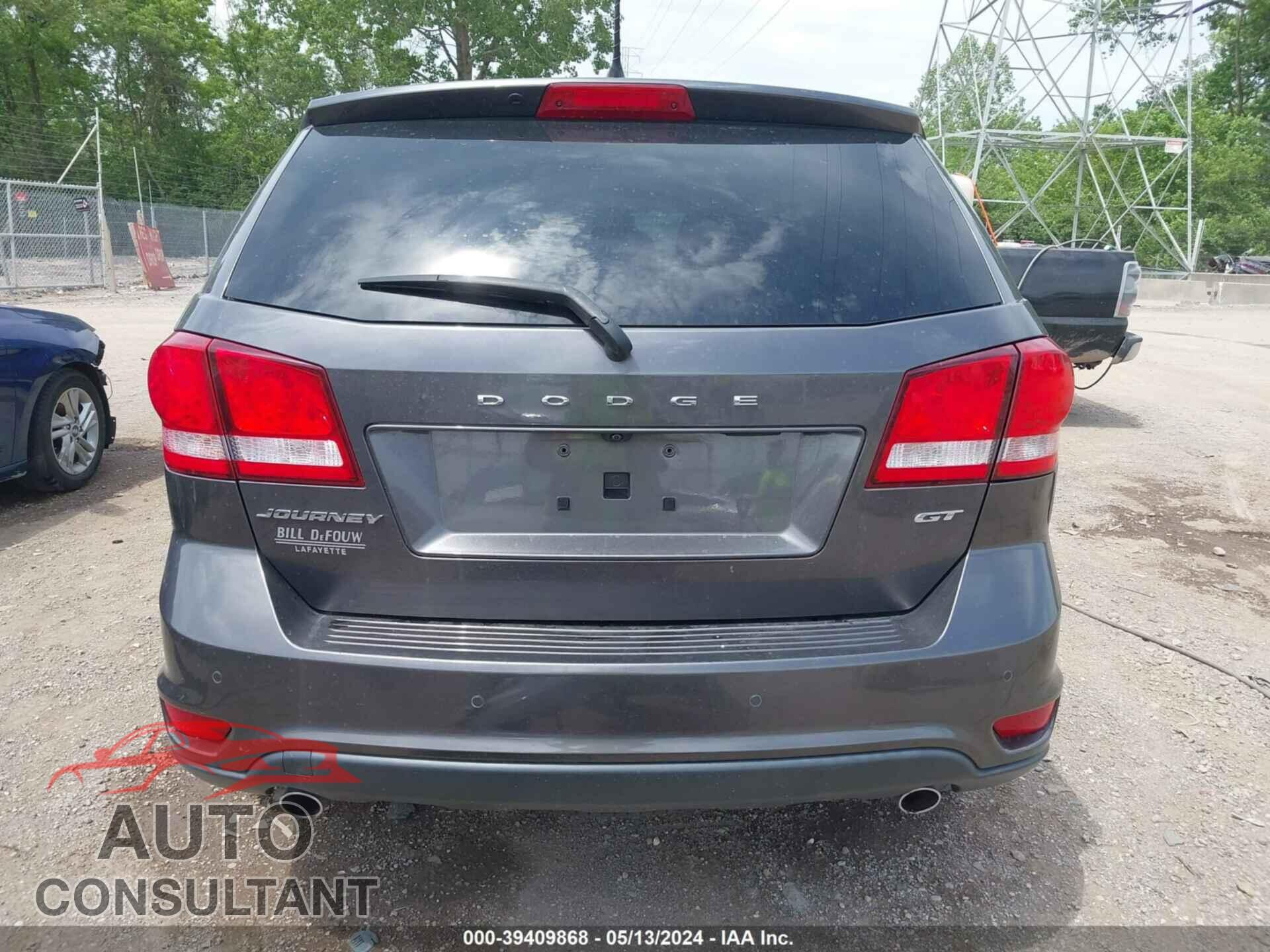 DODGE JOURNEY 2017 - 3C4PDCEG9HT581037