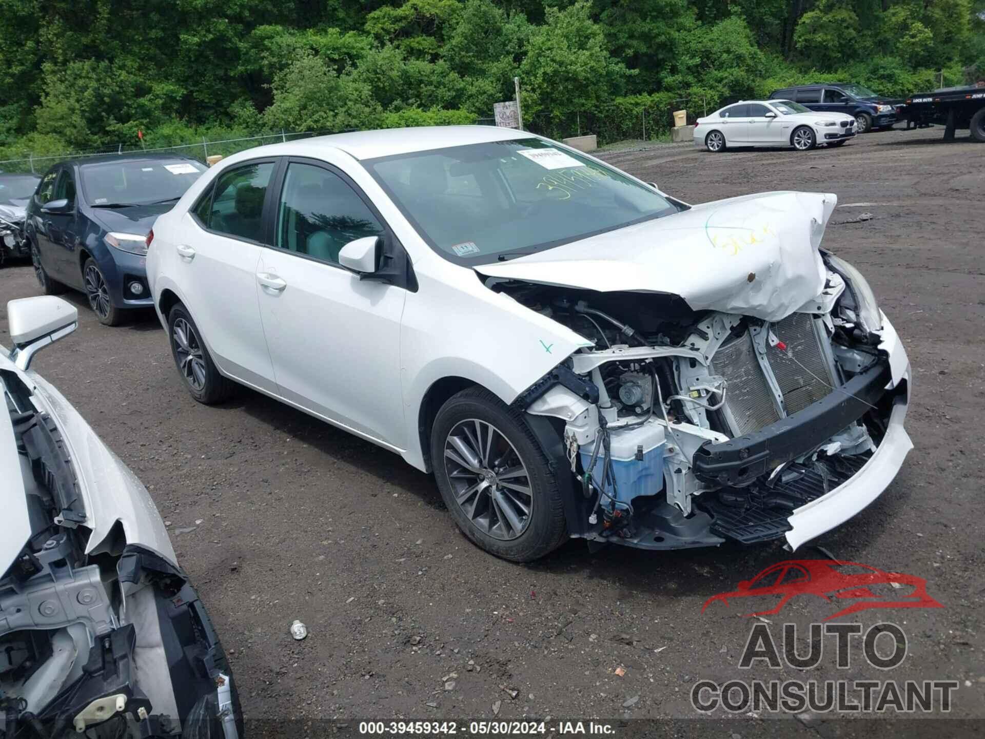 TOYOTA COROLLA 2016 - 2T1BURHE4GC519473