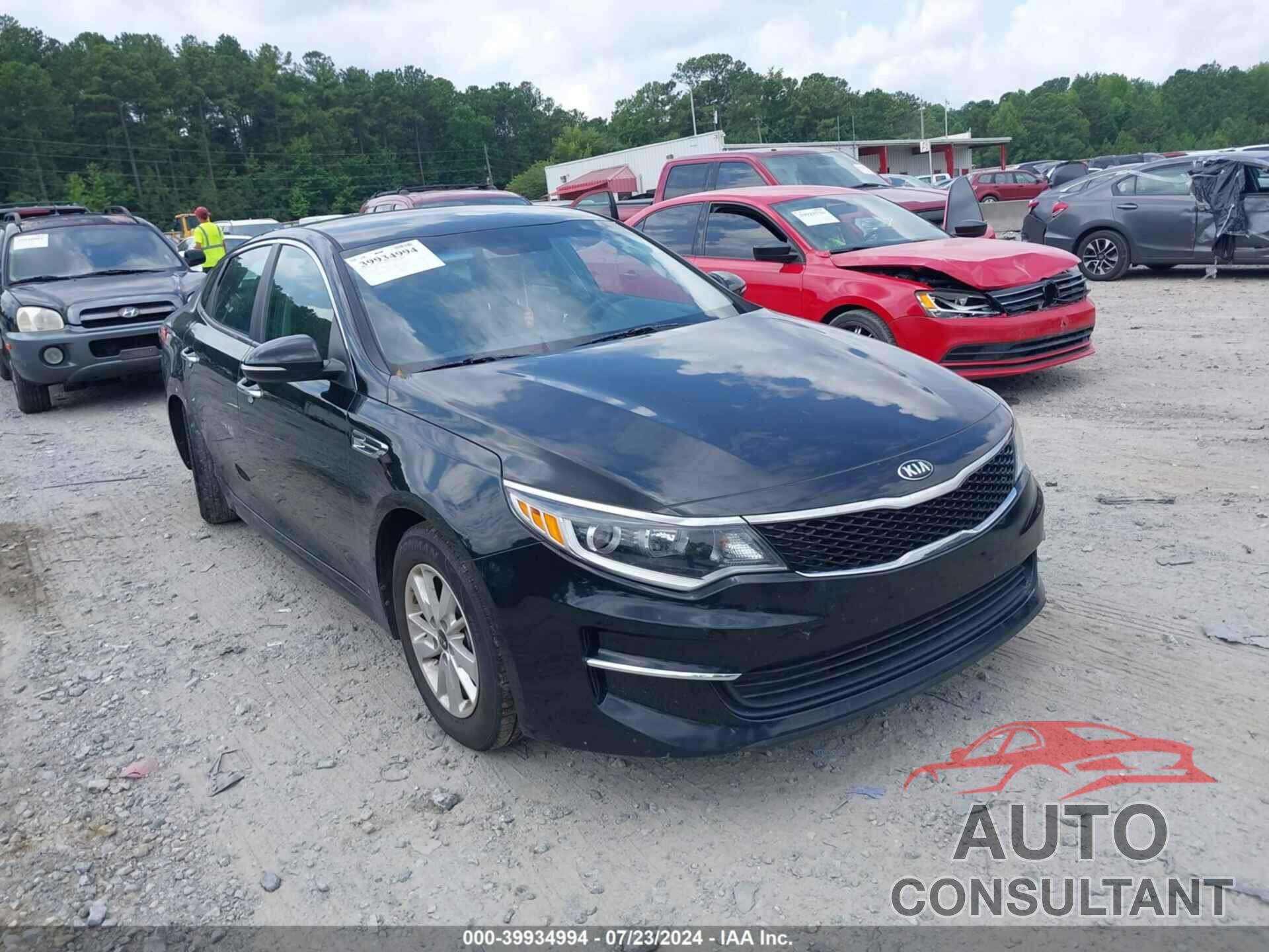 KIA OPTIMA 2017 - 5XXGT4L33HG164601