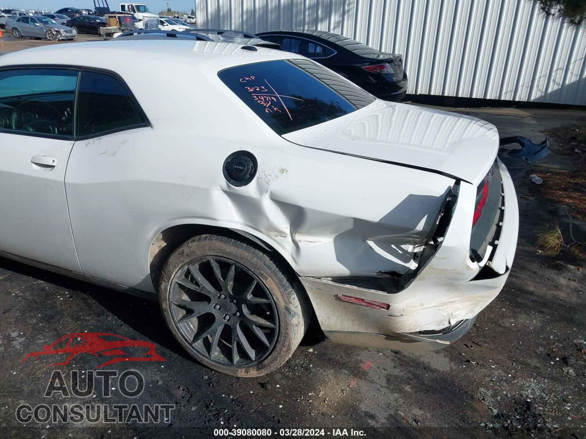 DODGE CHALLENGER 2016 - 2C3CDZAG3GH177105