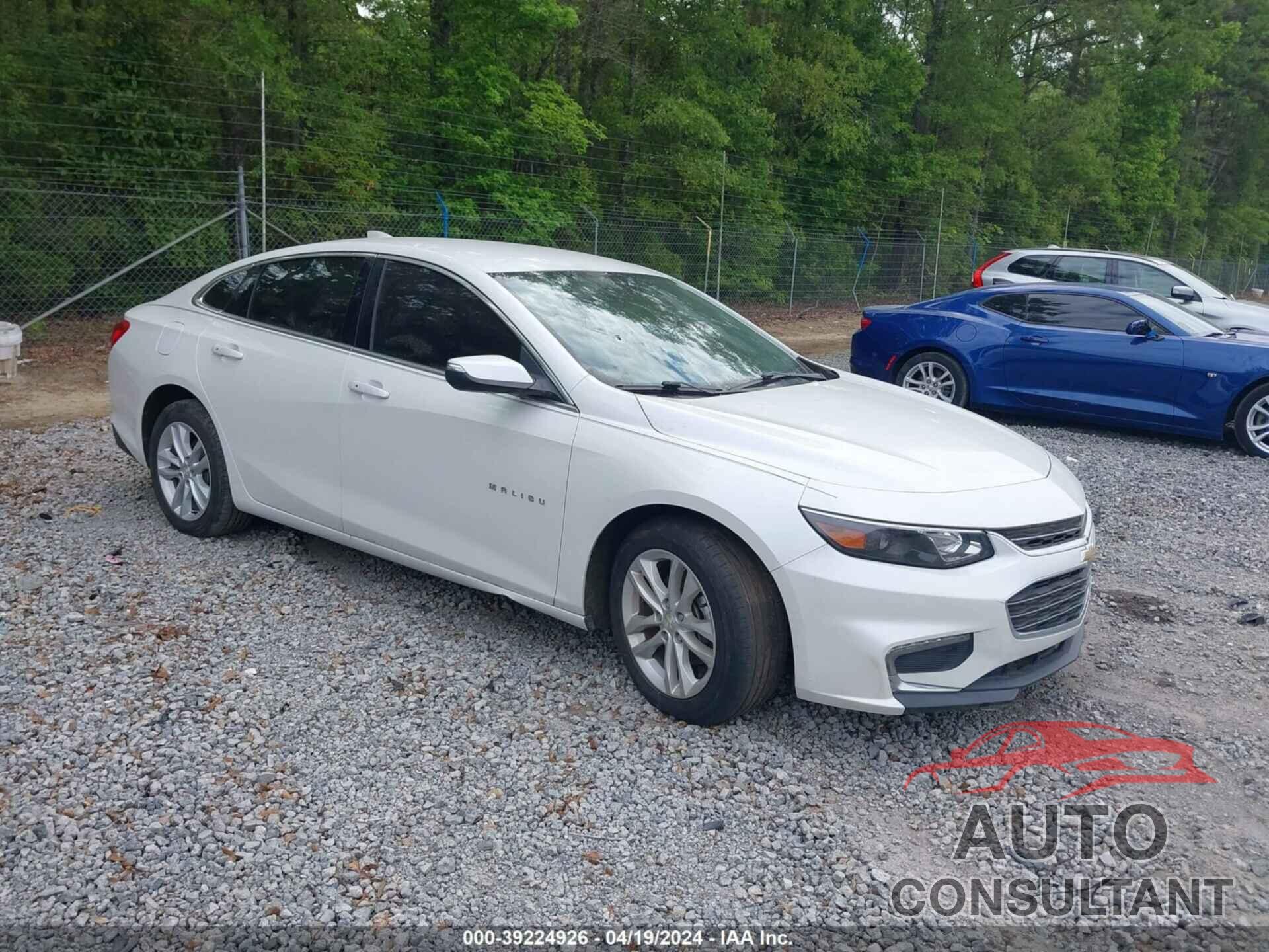 CHEVROLET MALIBU 2016 - 1G1ZE5ST8GF187176