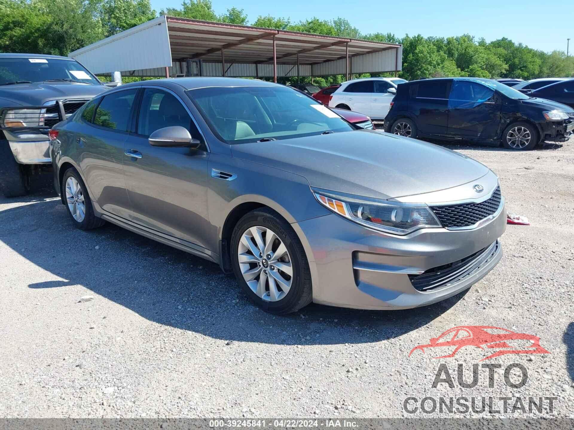 KIA OPTIMA 2016 - 5XXGU4L30GG017048