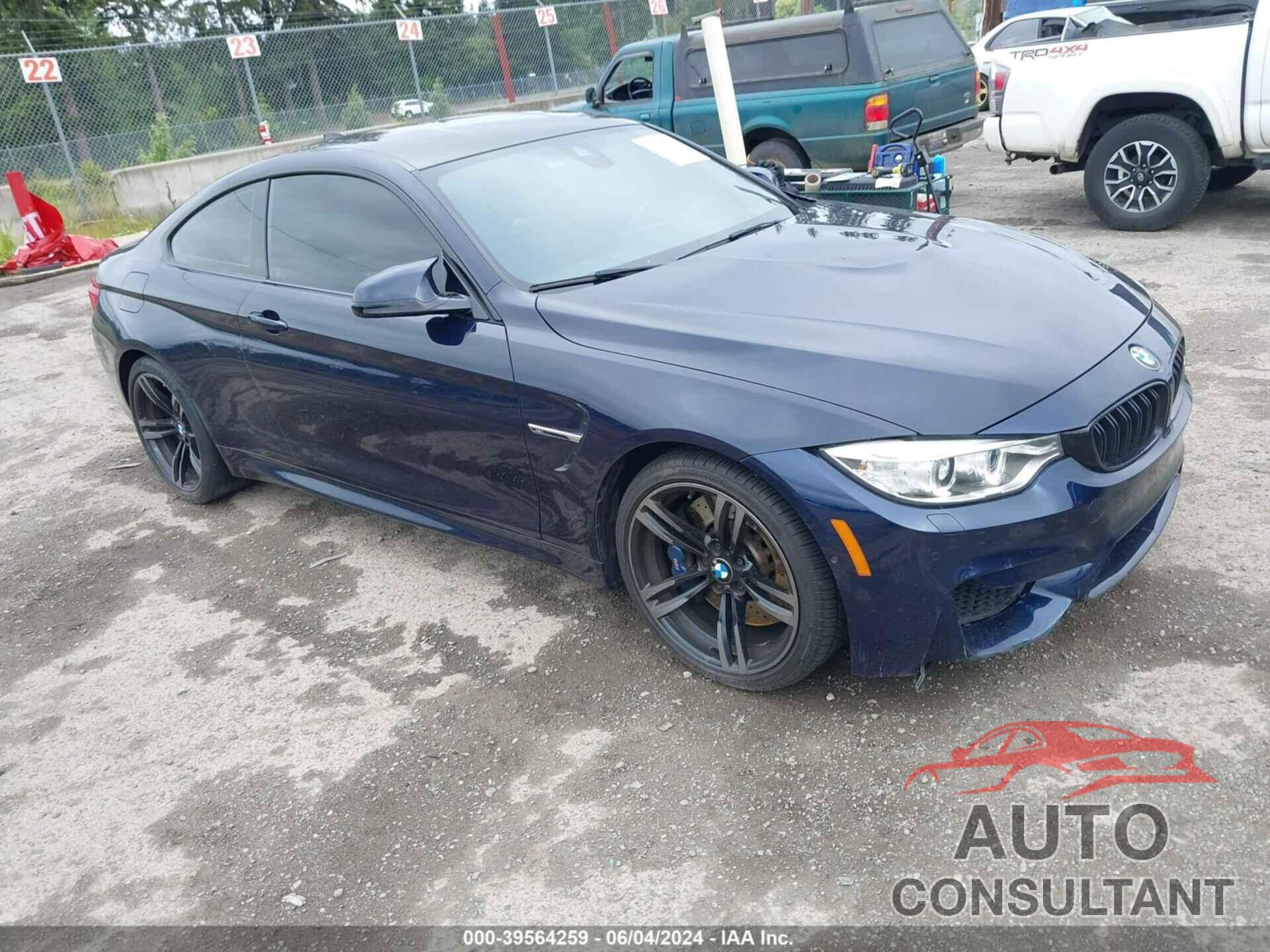 BMW M4 2016 - WBS3R9C53GK336912