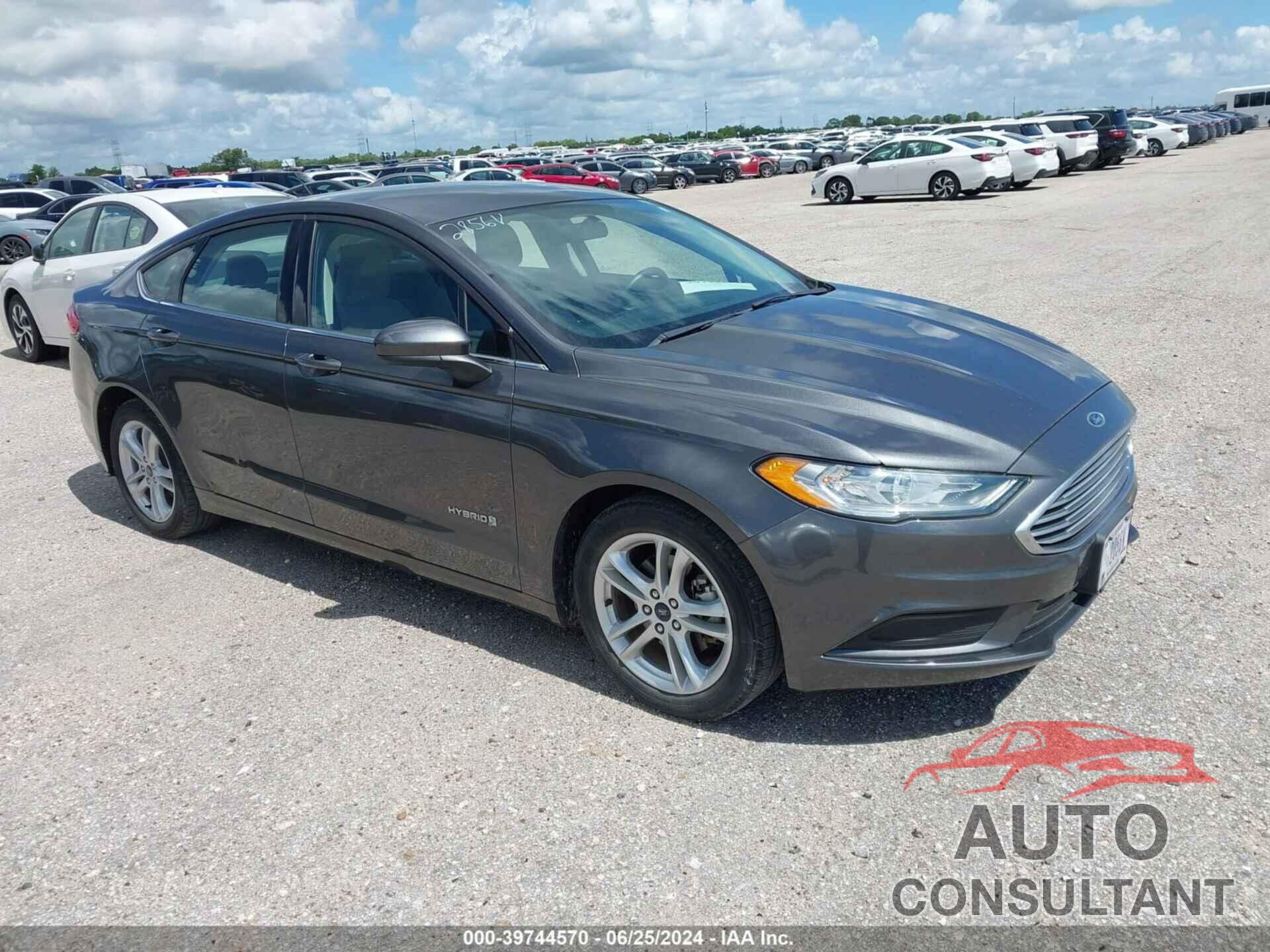 FORD FUSION HYBRID 2018 - 3FA6P0UU7JR282082