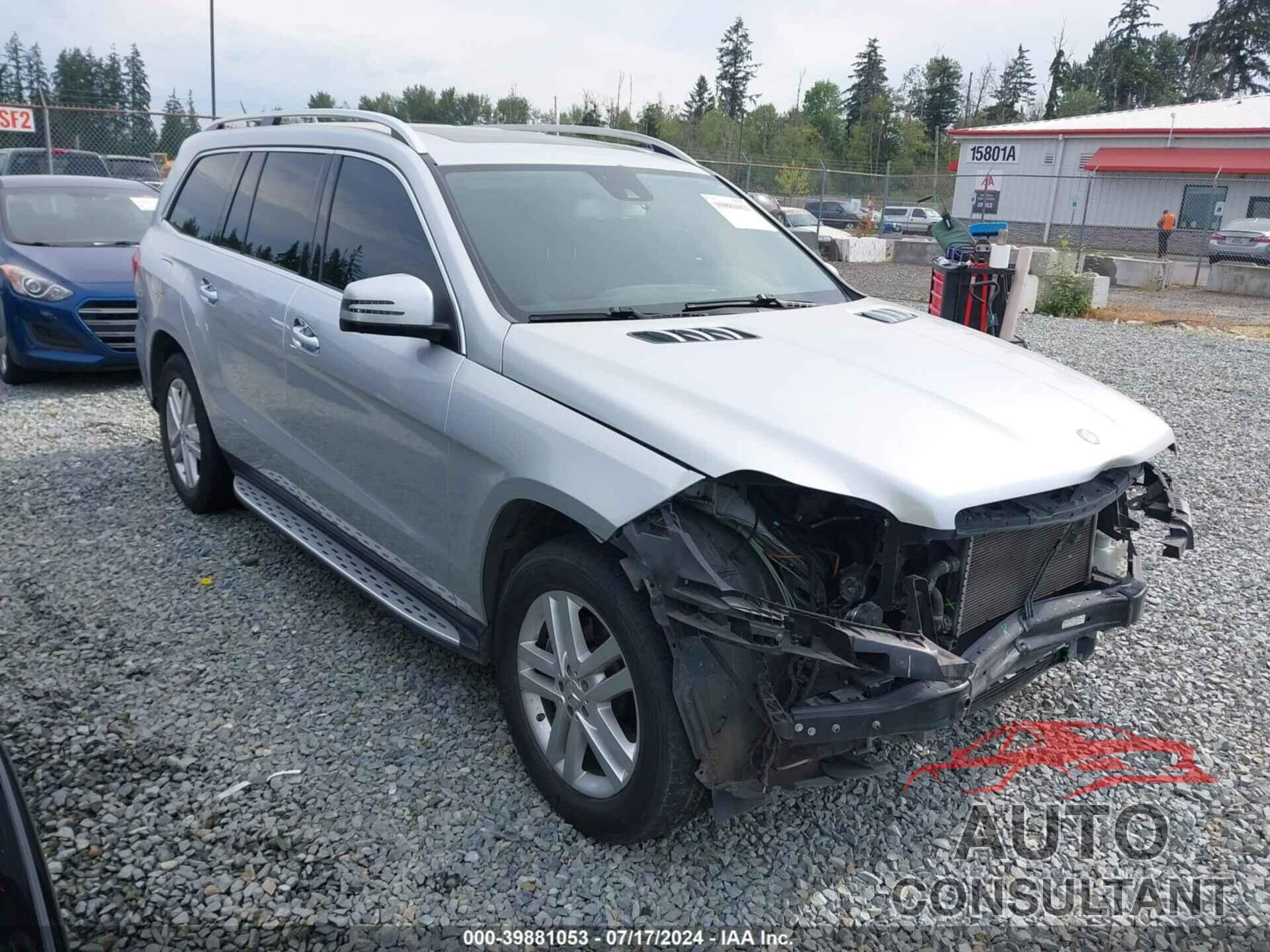 MERCEDES-BENZ GL 450 2016 - 4JGDF6EE9GA647861
