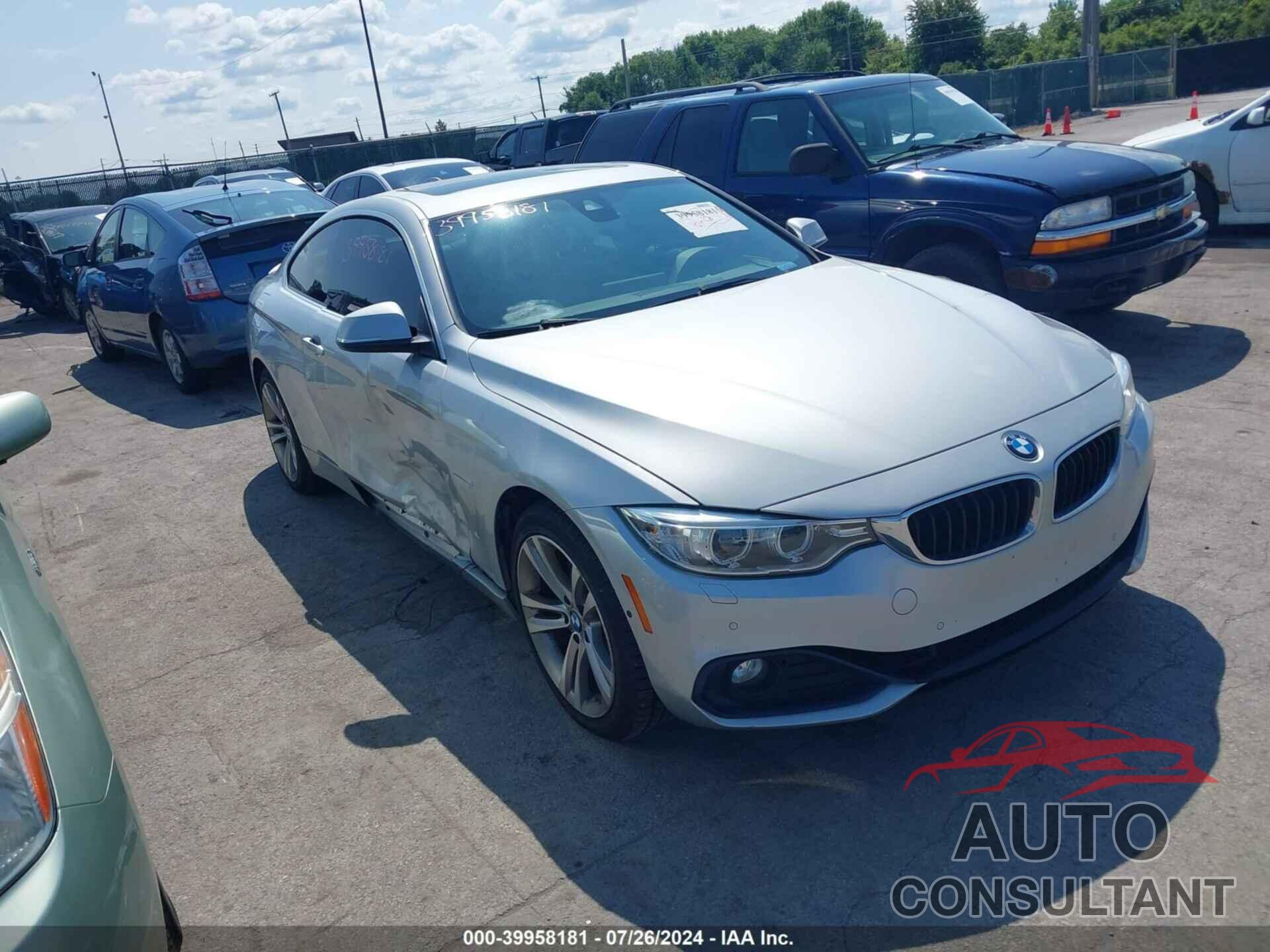 BMW 430I 2017 - WBA4R9C30HK878803