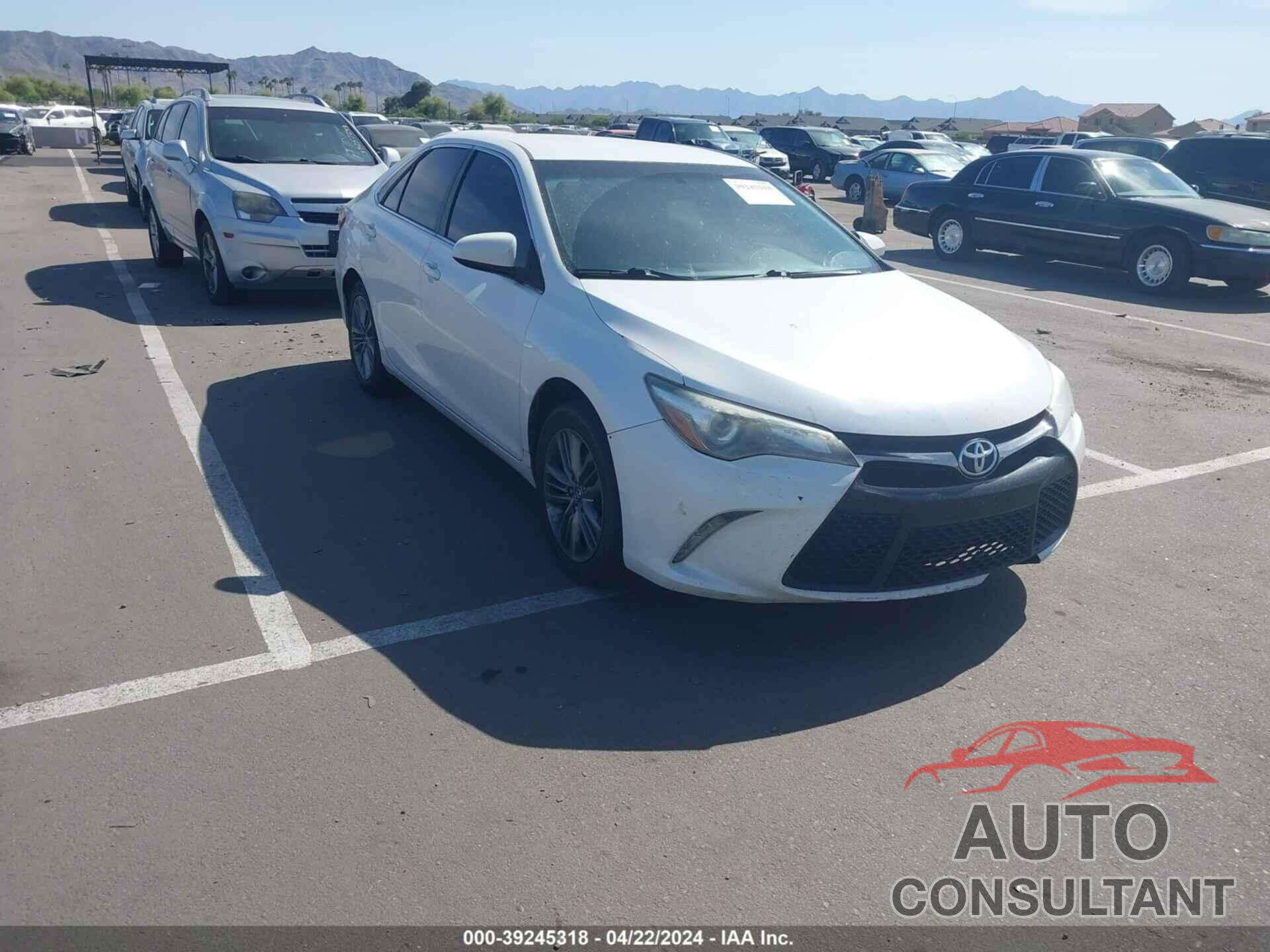 TOYOTA CAMRY 2017 - 4T1BF1FK4HU300839