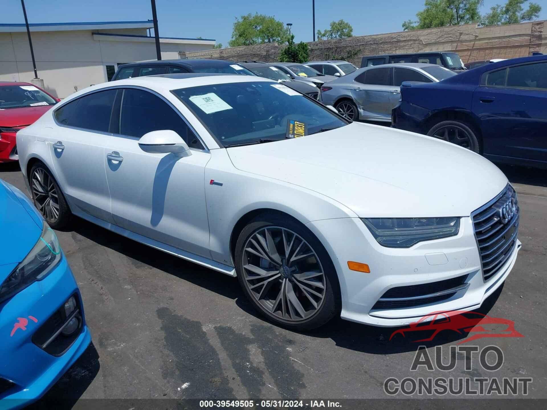 AUDI A7 2016 - WAU2GAFC7GN077535