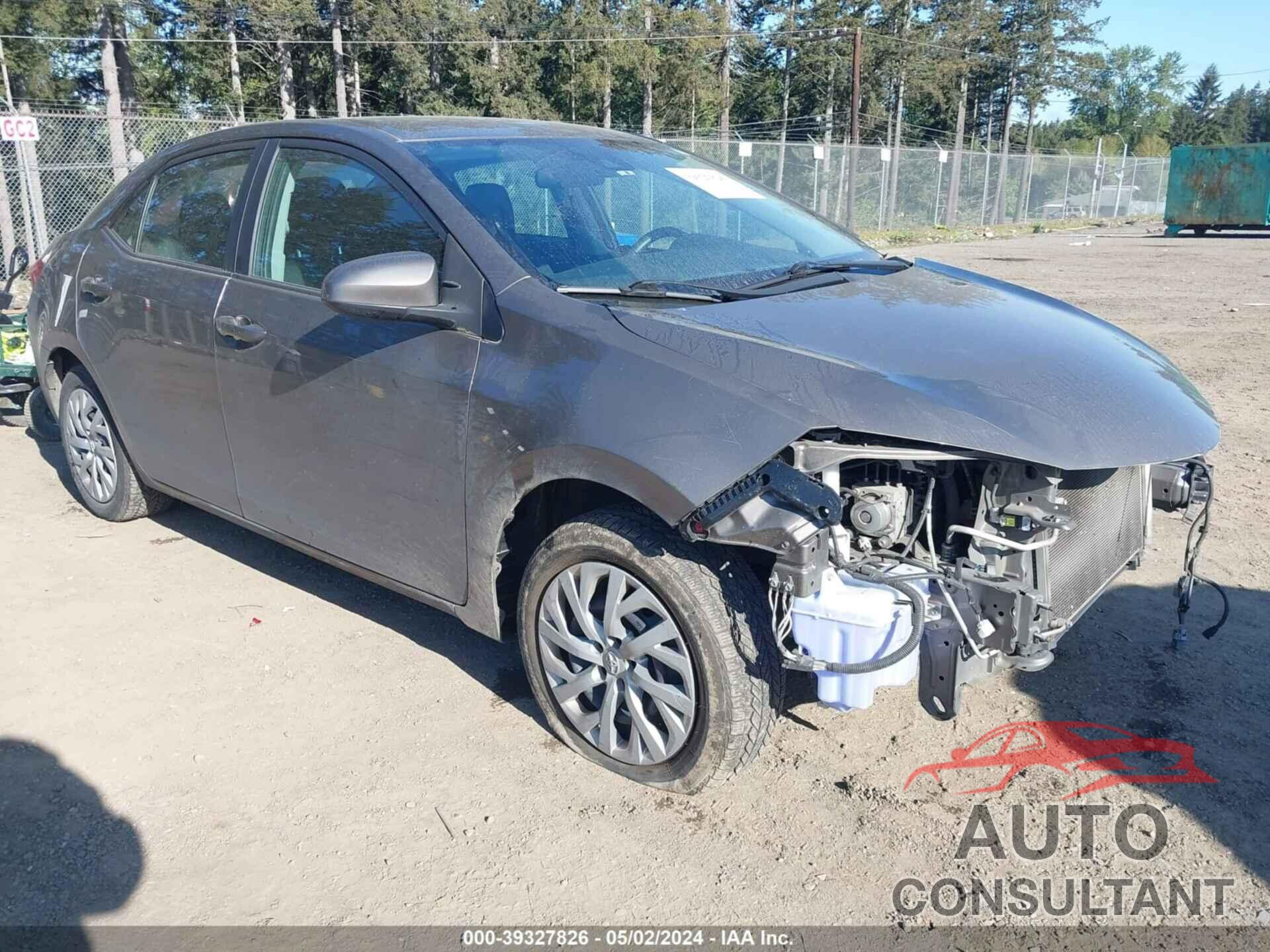 TOYOTA COROLLA 2018 - 2T1BURHE6JC073897