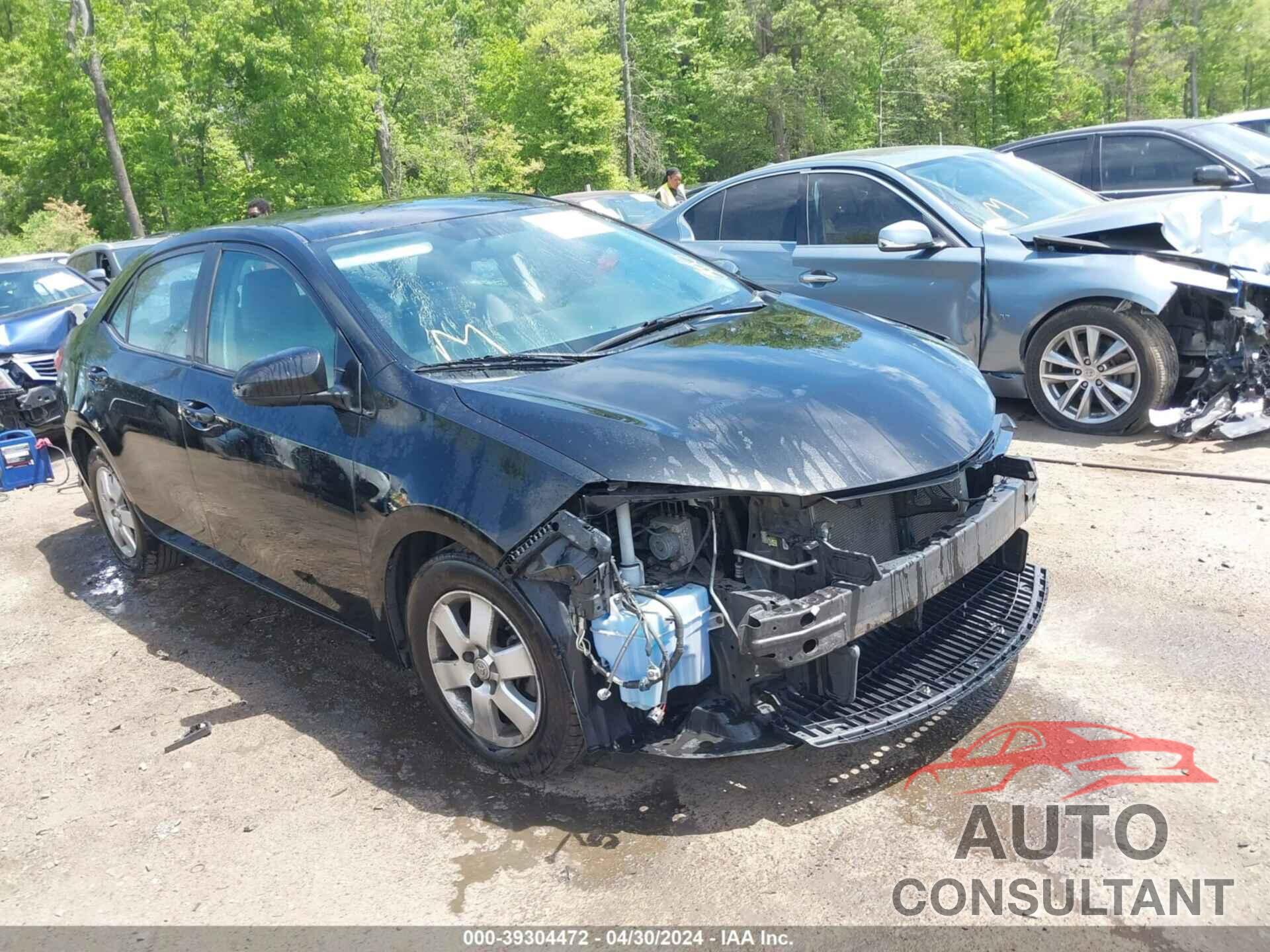 TOYOTA COROLLA 2016 - 2T1BURHE2GC496081