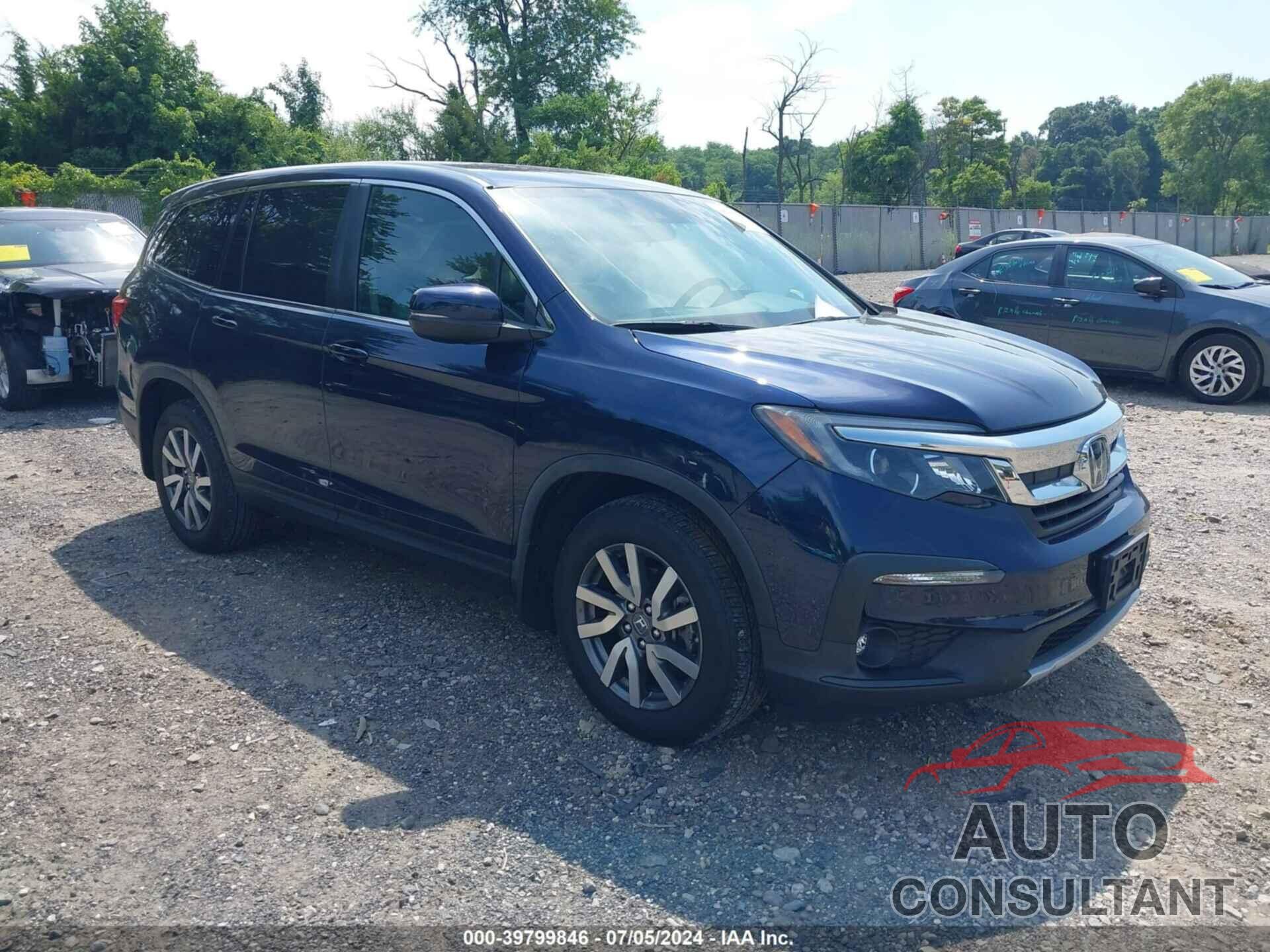 HONDA PILOT 2019 - 5FNYF6H36KB045192