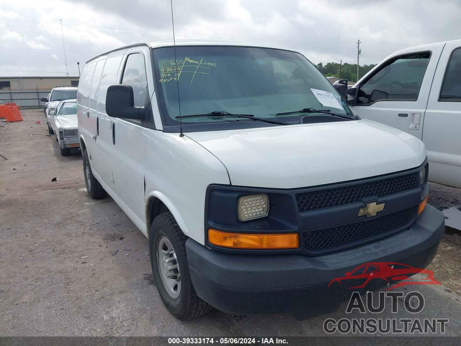 CHEVROLET EXPRESS 2500 2016 - 1GCWGAFF1G1124211