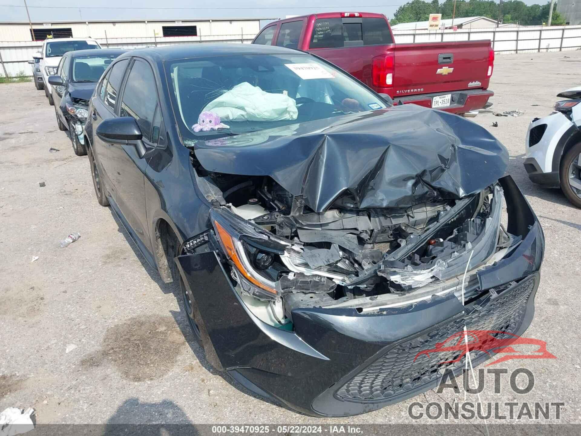 TOYOTA COROLLA 2020 - 5YFEPRAE0LP137580