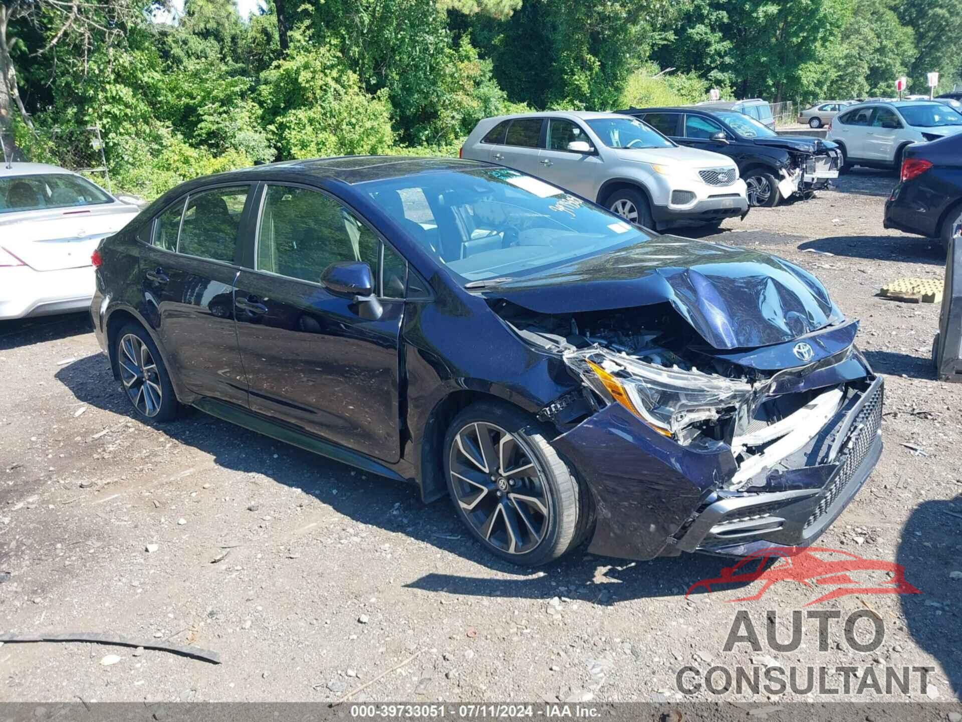 TOYOTA COROLLA 2020 - JTDP4RCE9LJ021703