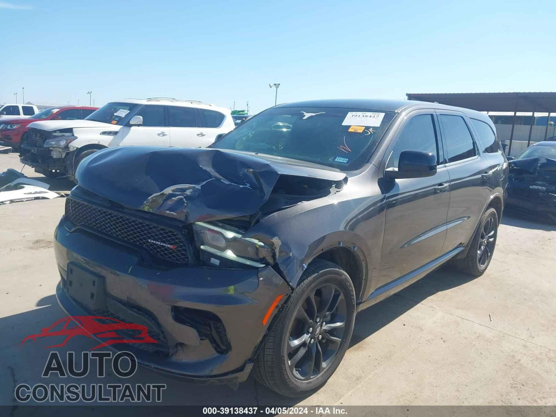 DODGE DURANGO 2021 - 1C4RDJAG7MC662417