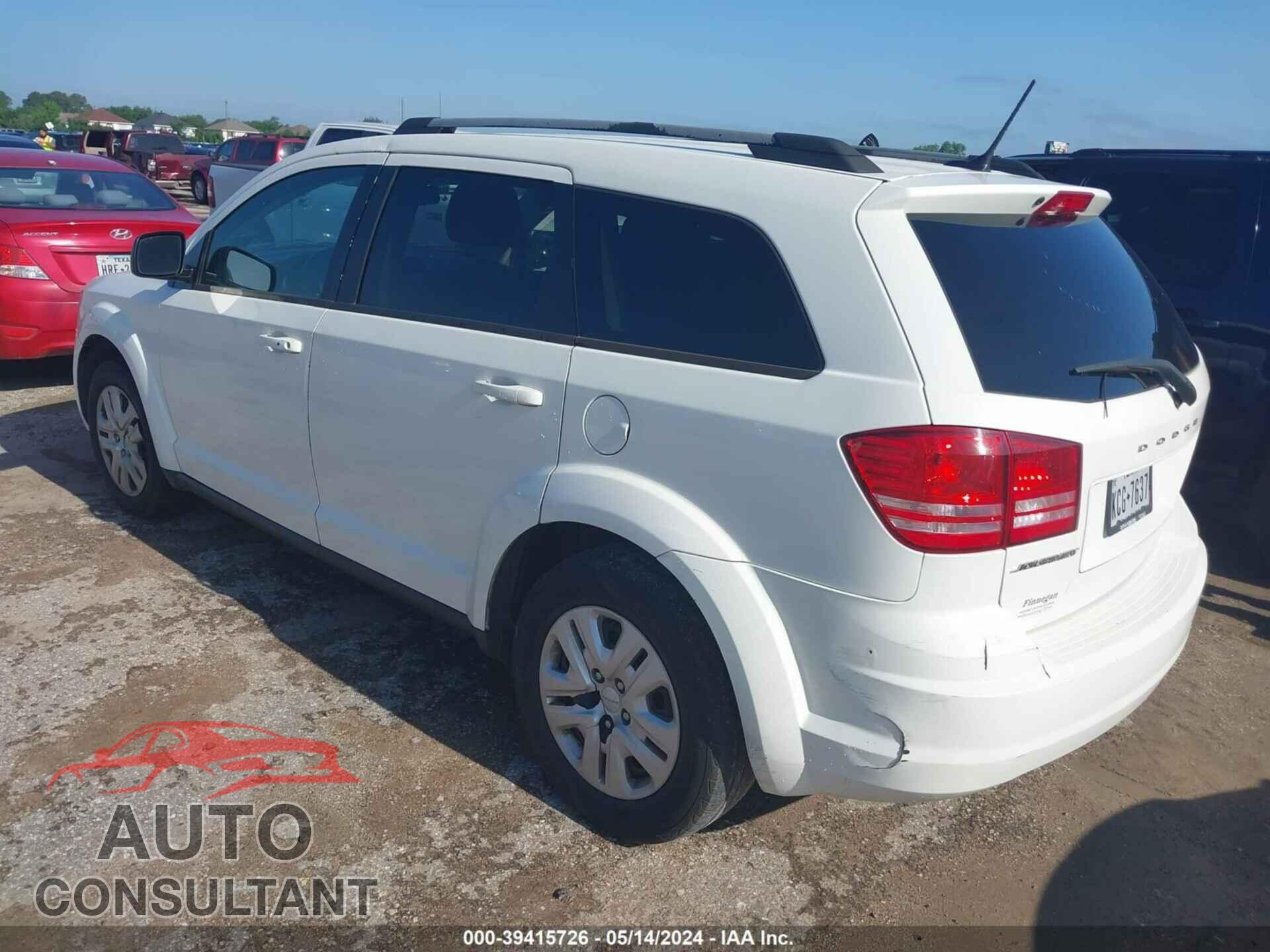 DODGE JOURNEY 2017 - 3C4PDCAB0HT577131