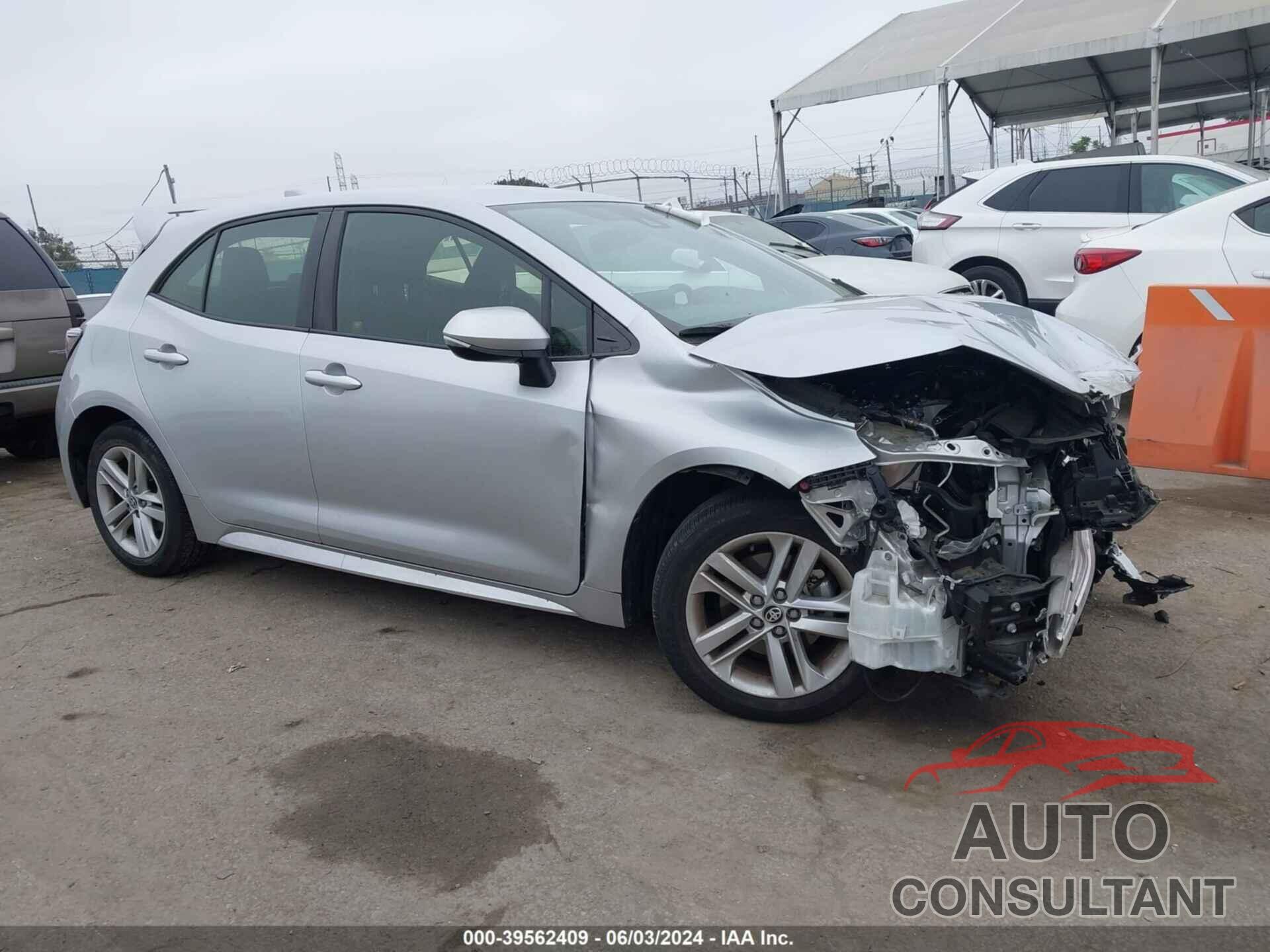 TOYOTA COROLLA 2019 - JTNK4RBE0K3033300