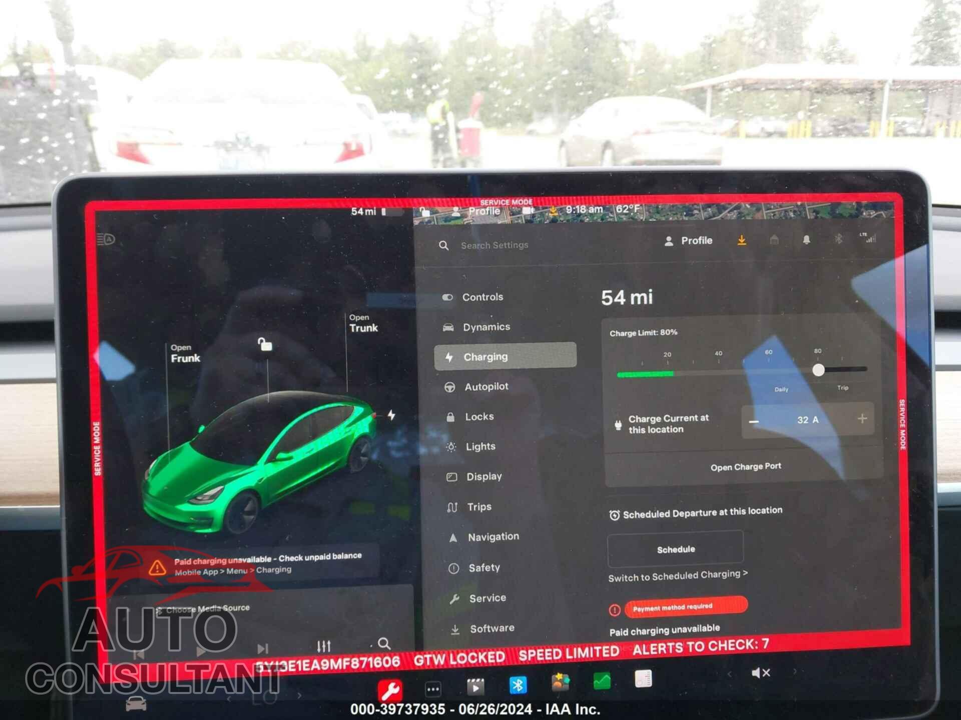 TESLA MODEL 3 2021 - 5YJ3E1EA9MF871606