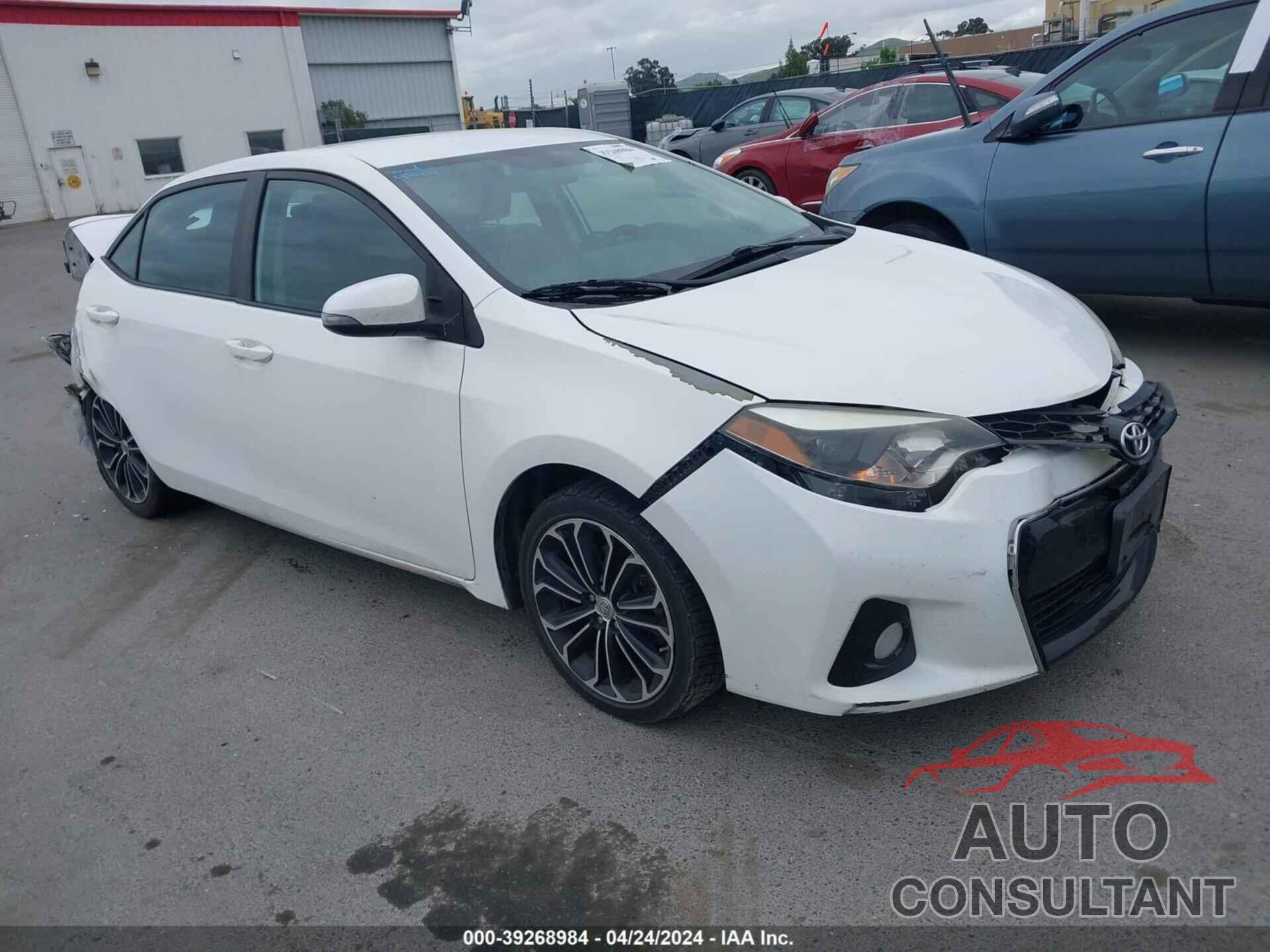TOYOTA COROLLA 2016 - 5YFBURHEXGP430684