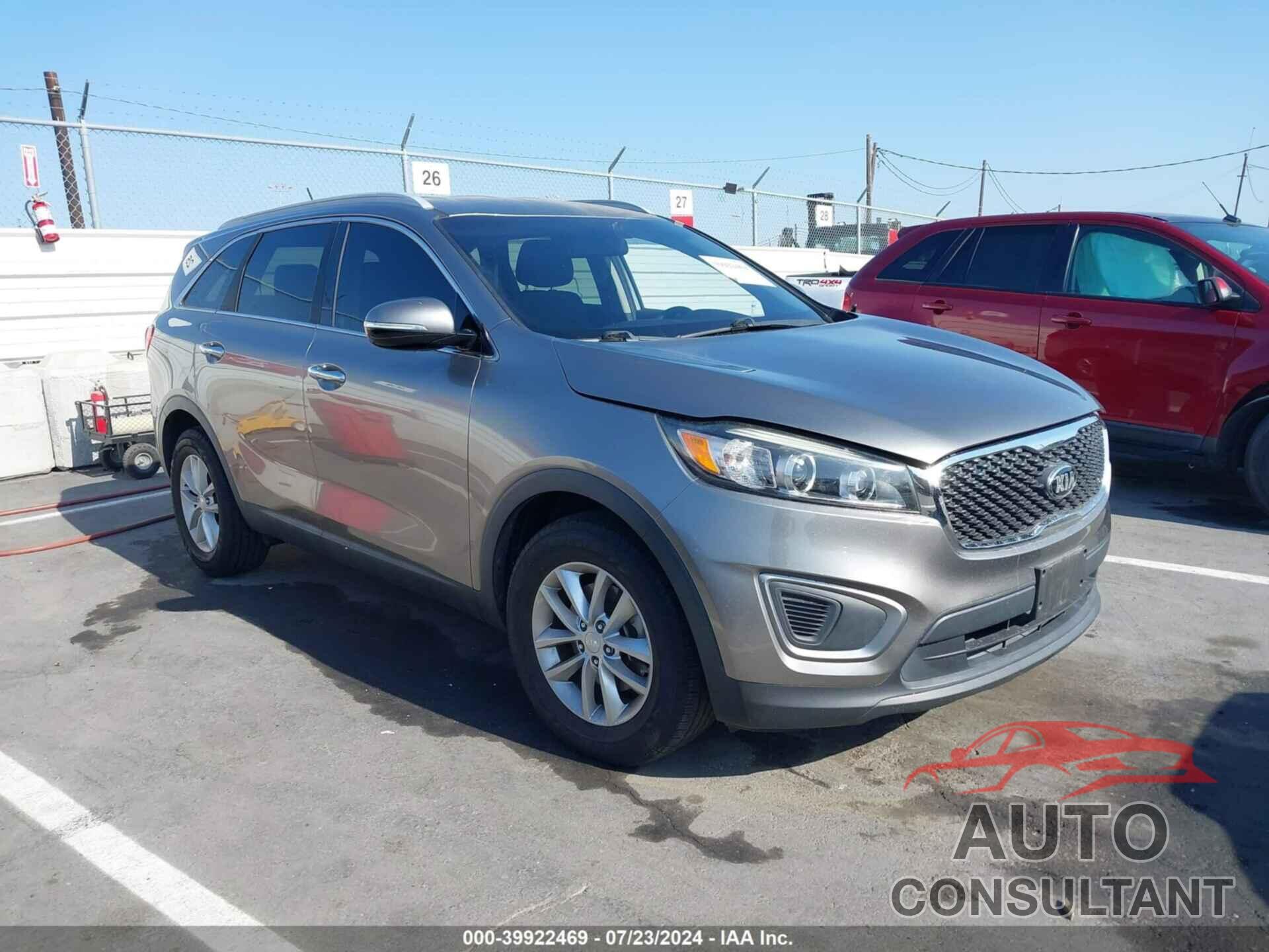KIA SORENTO 2016 - 5XYPG4A37GG109330