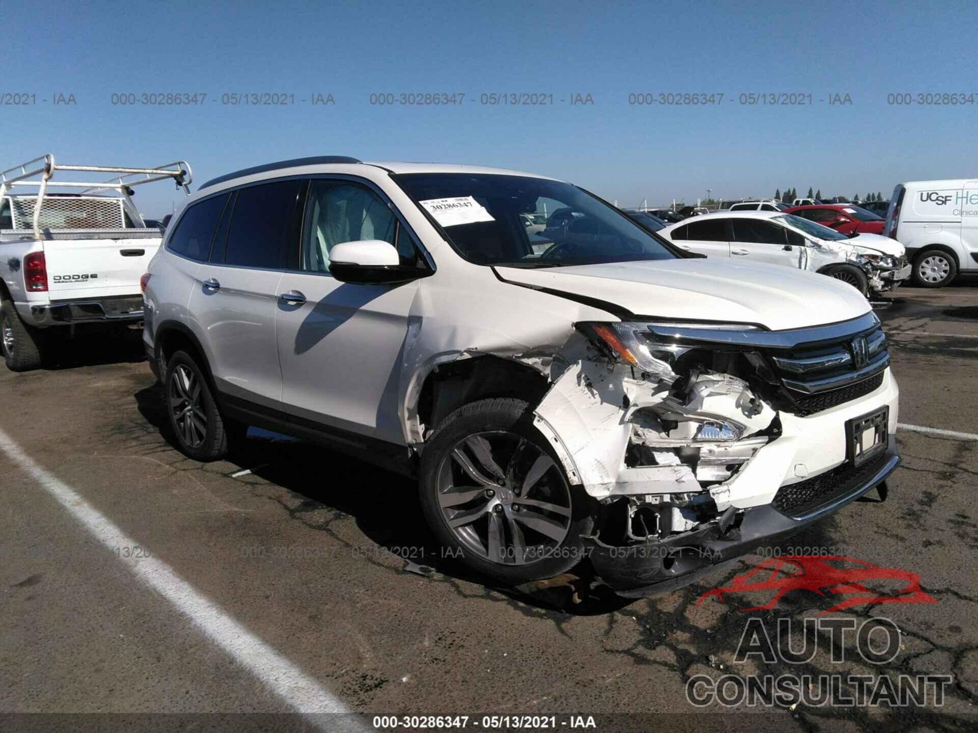 HONDA PILOT 2017 - 5FNYF6H06HB098263