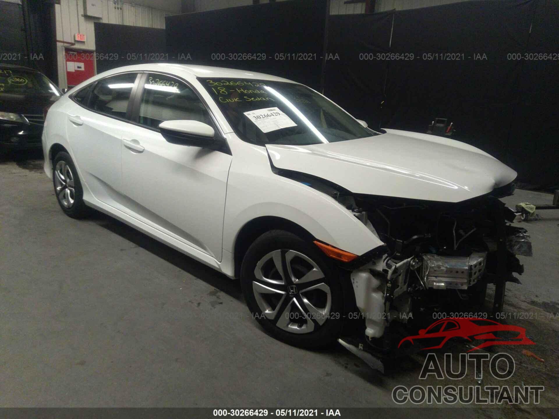 HONDA CIVIC SEDAN 2018 - 2HGFC2F50JH541032