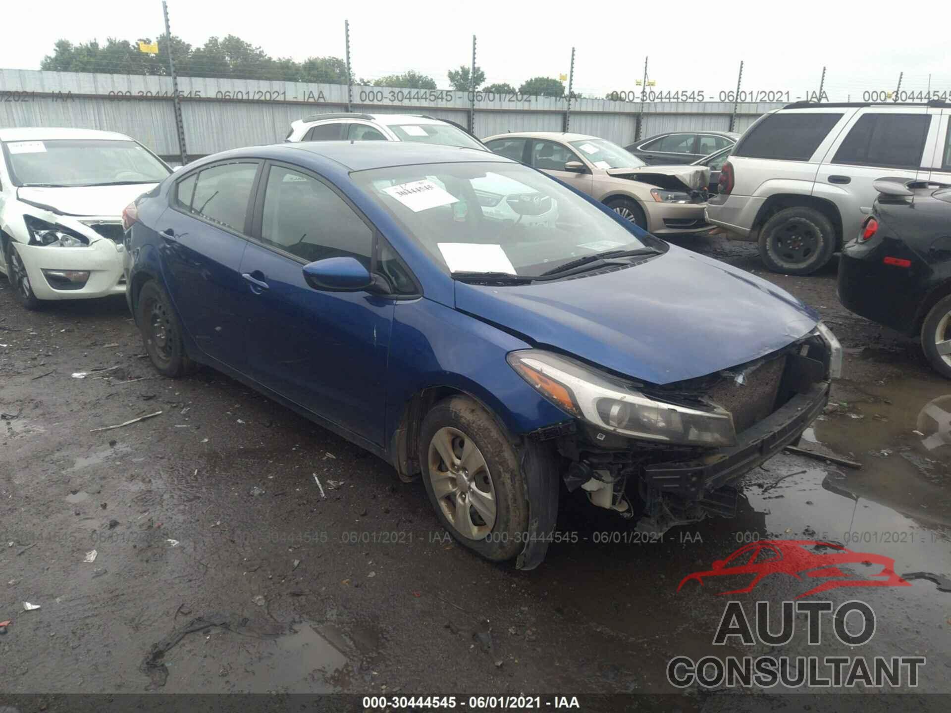 KIA FORTE 2017 - 3KPFK4A76HE037919
