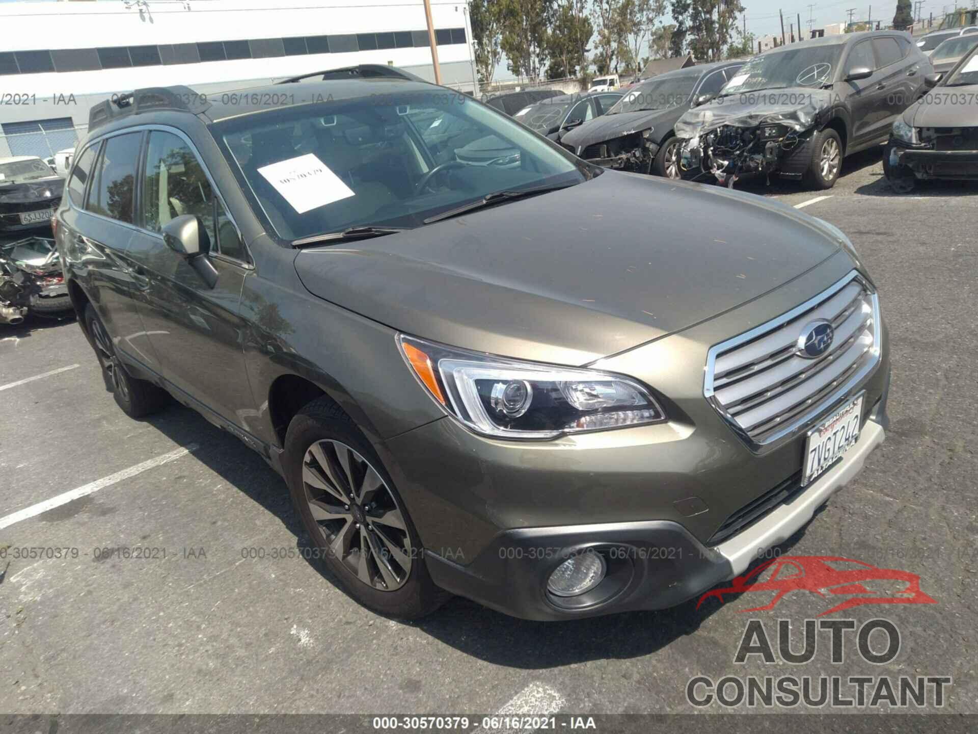 SUBARU OUTBACK 2017 - 4S4BSENC7H3320294