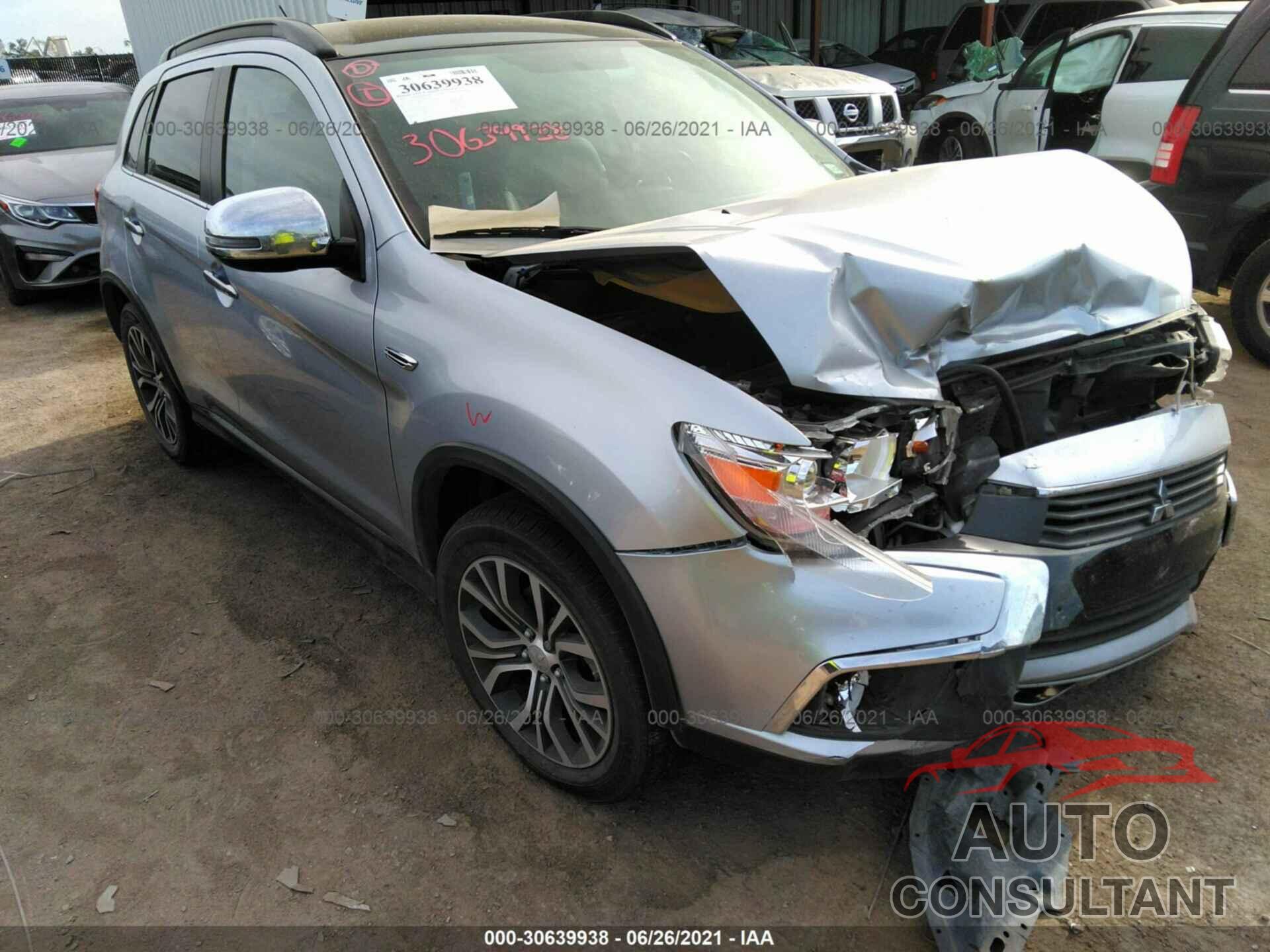 MITSUBISHI OUTLANDER SPORT 2016 - JA4AP4AW0GZ047071