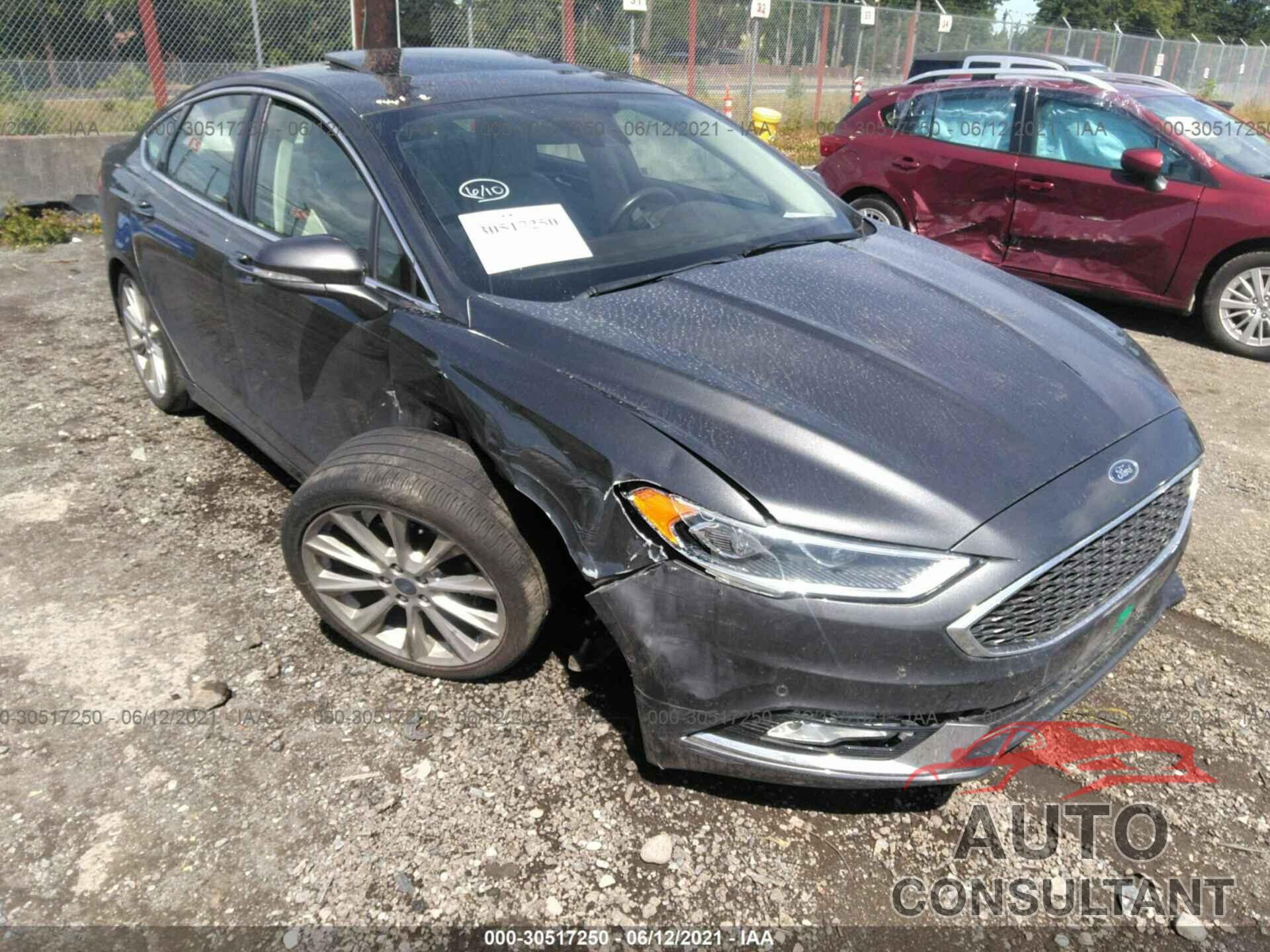 FORD FUSION 2017 - 3FA6P0K99HR322896