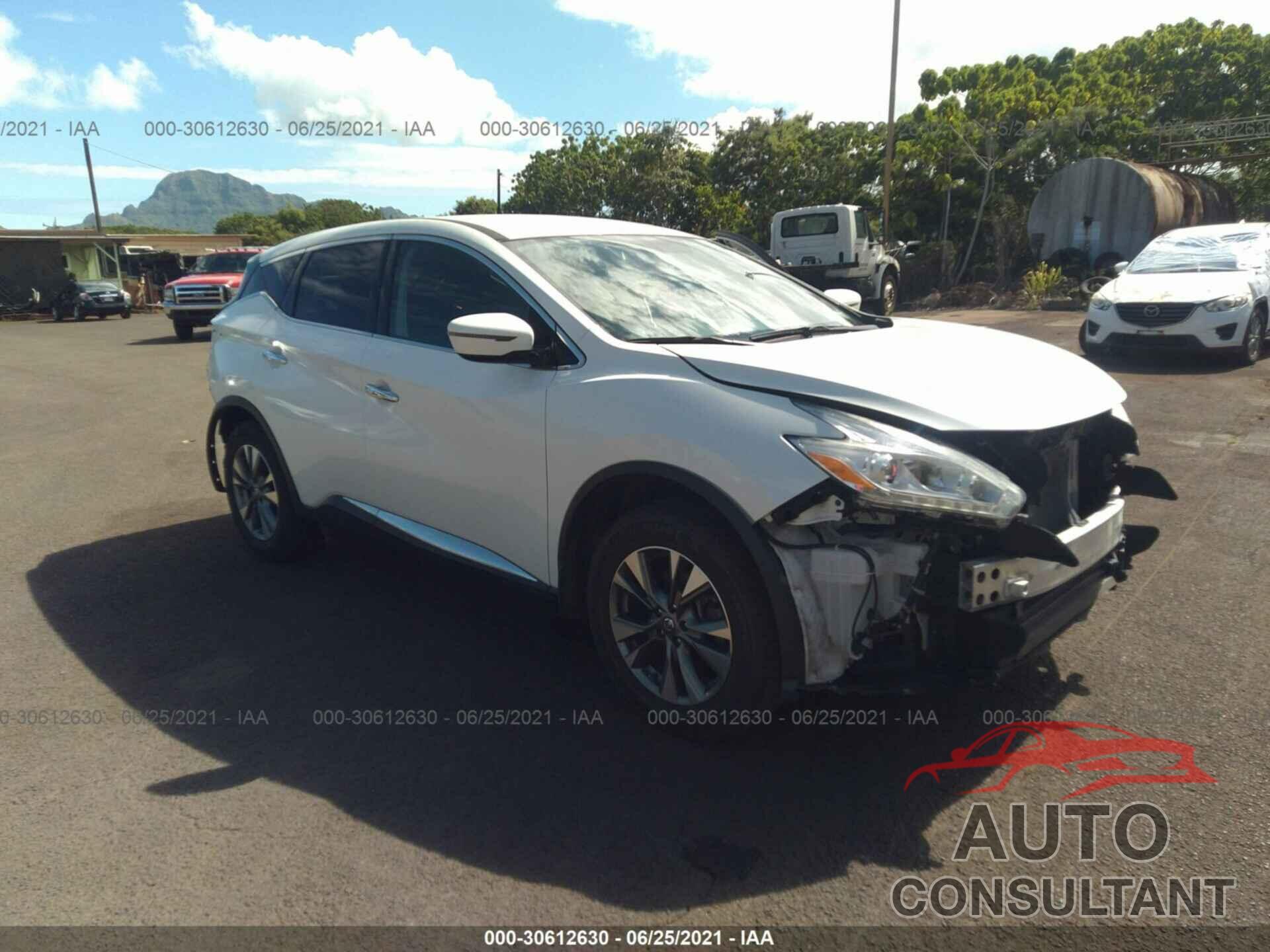 NISSAN MURANO 2016 - 5N1AZ2MG2GN162363