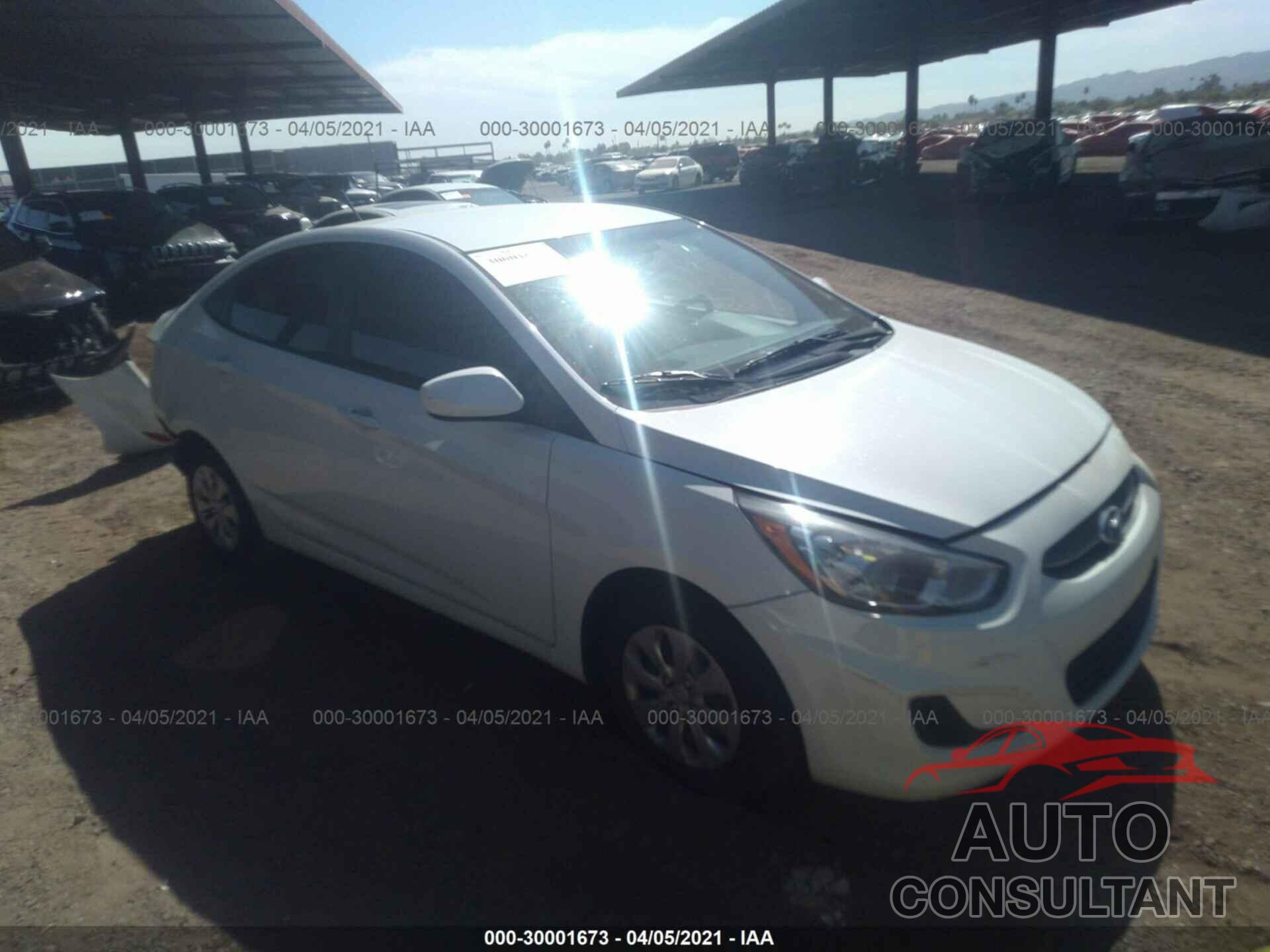 HYUNDAI ACCENT 2017 - KMHCT4AEXHU318424