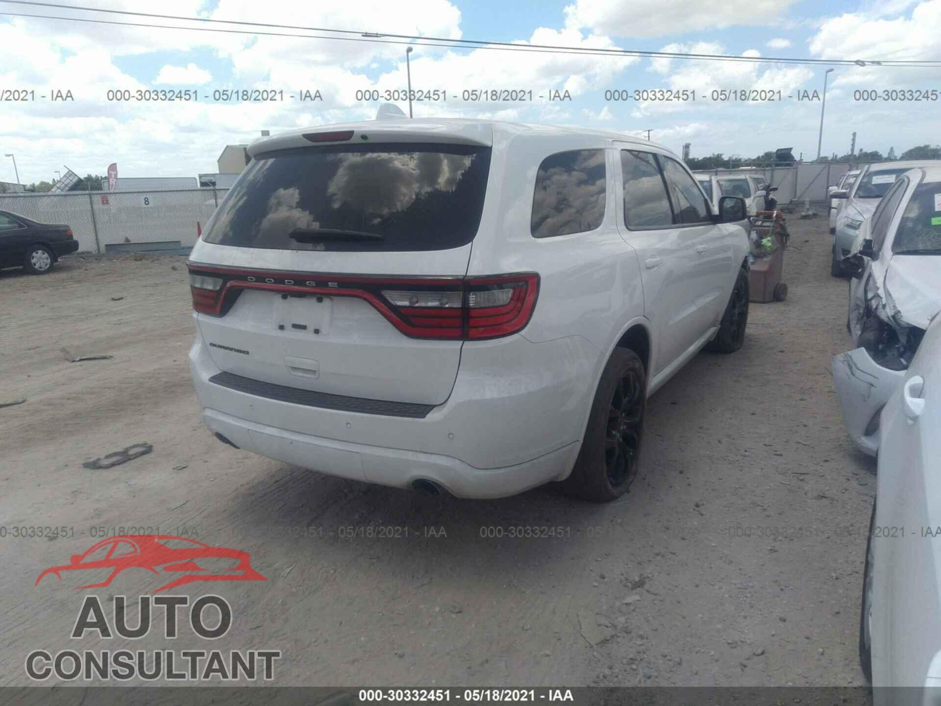 DODGE DURANGO 2019 - 1C4RDHAG9KC847767