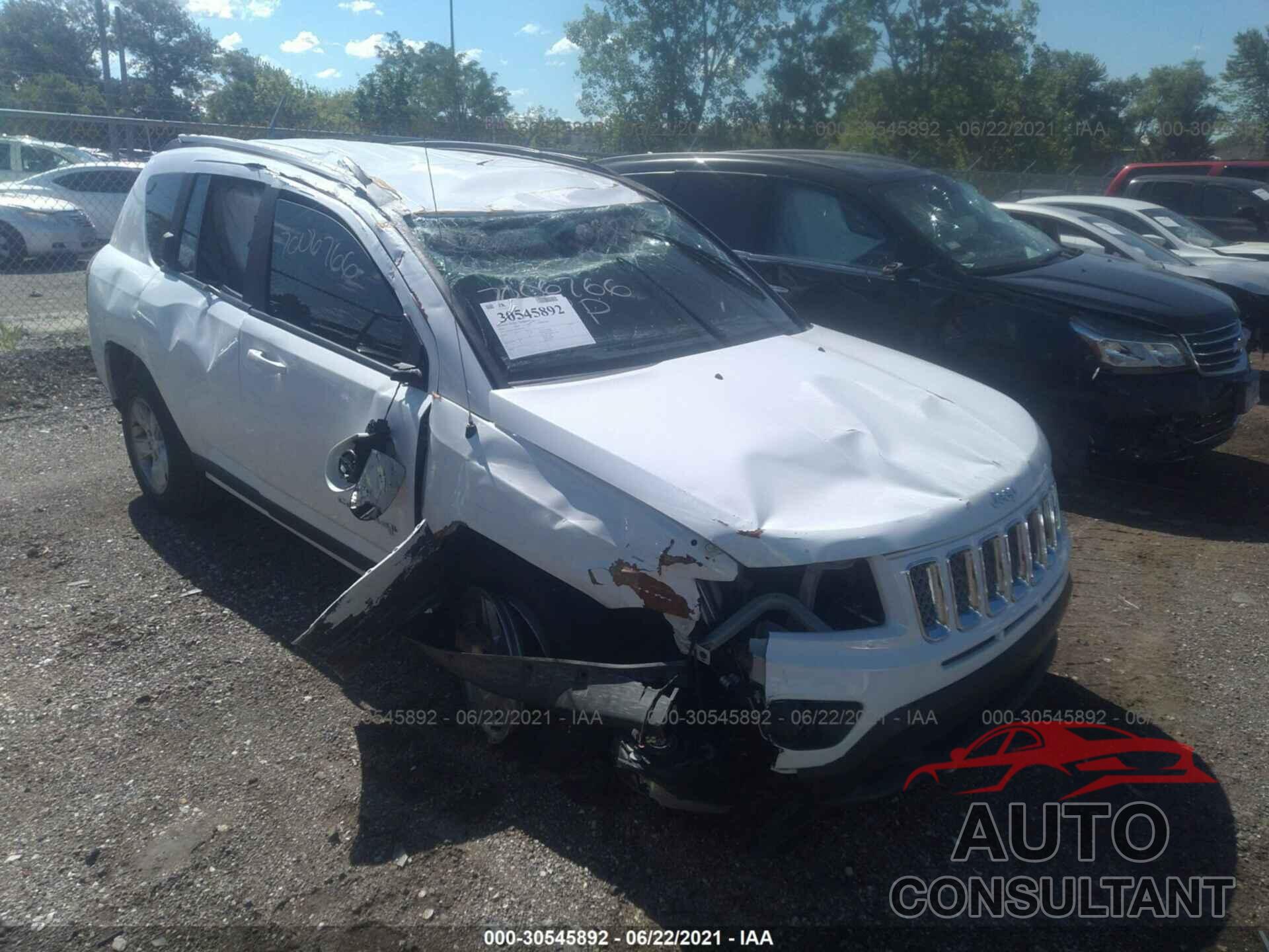 JEEP COMPASS 2016 - 1C4NJCEA9GD620225