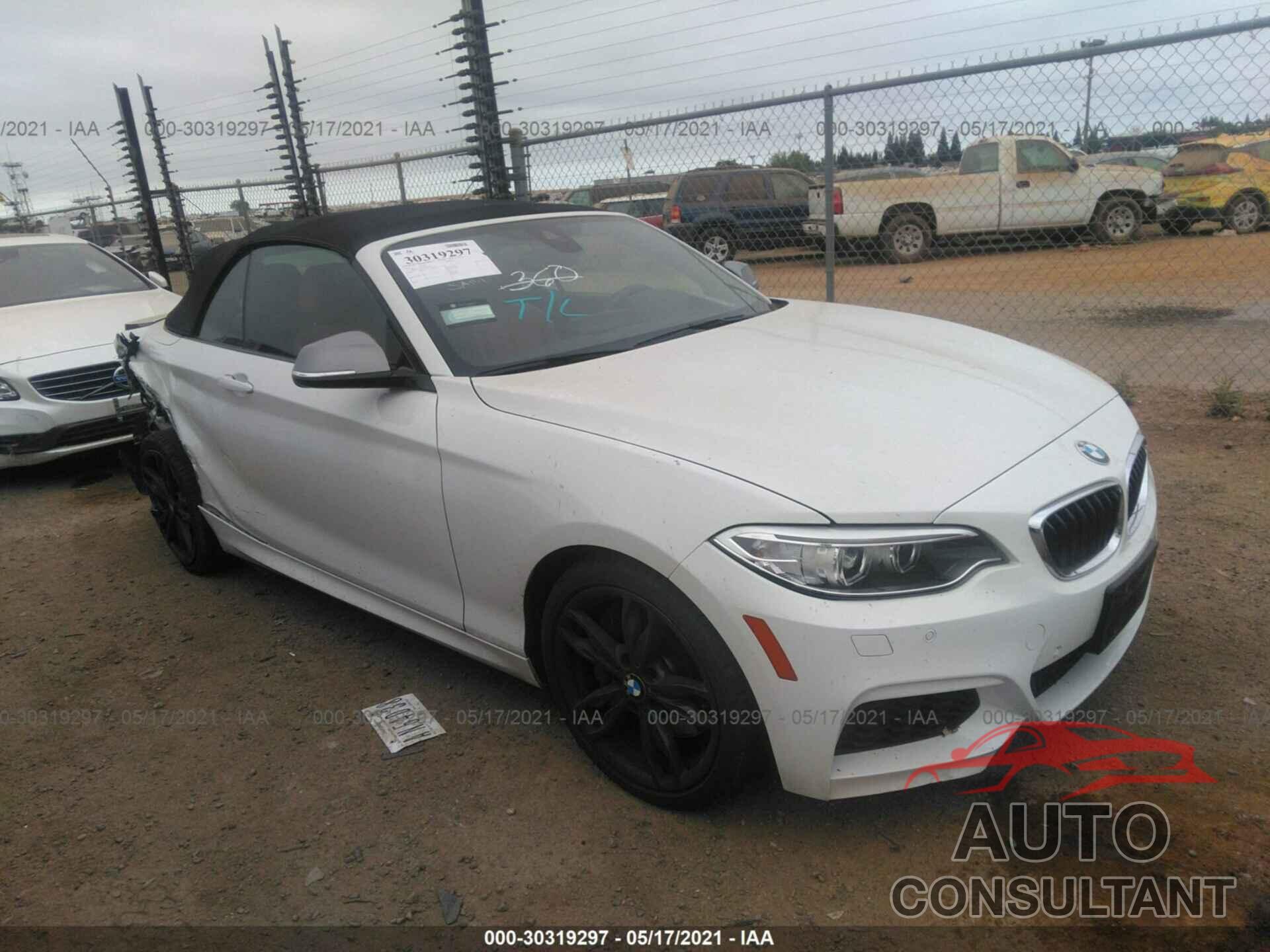 BMW 2 SERIES 2017 - WBA2L1C34HV666575