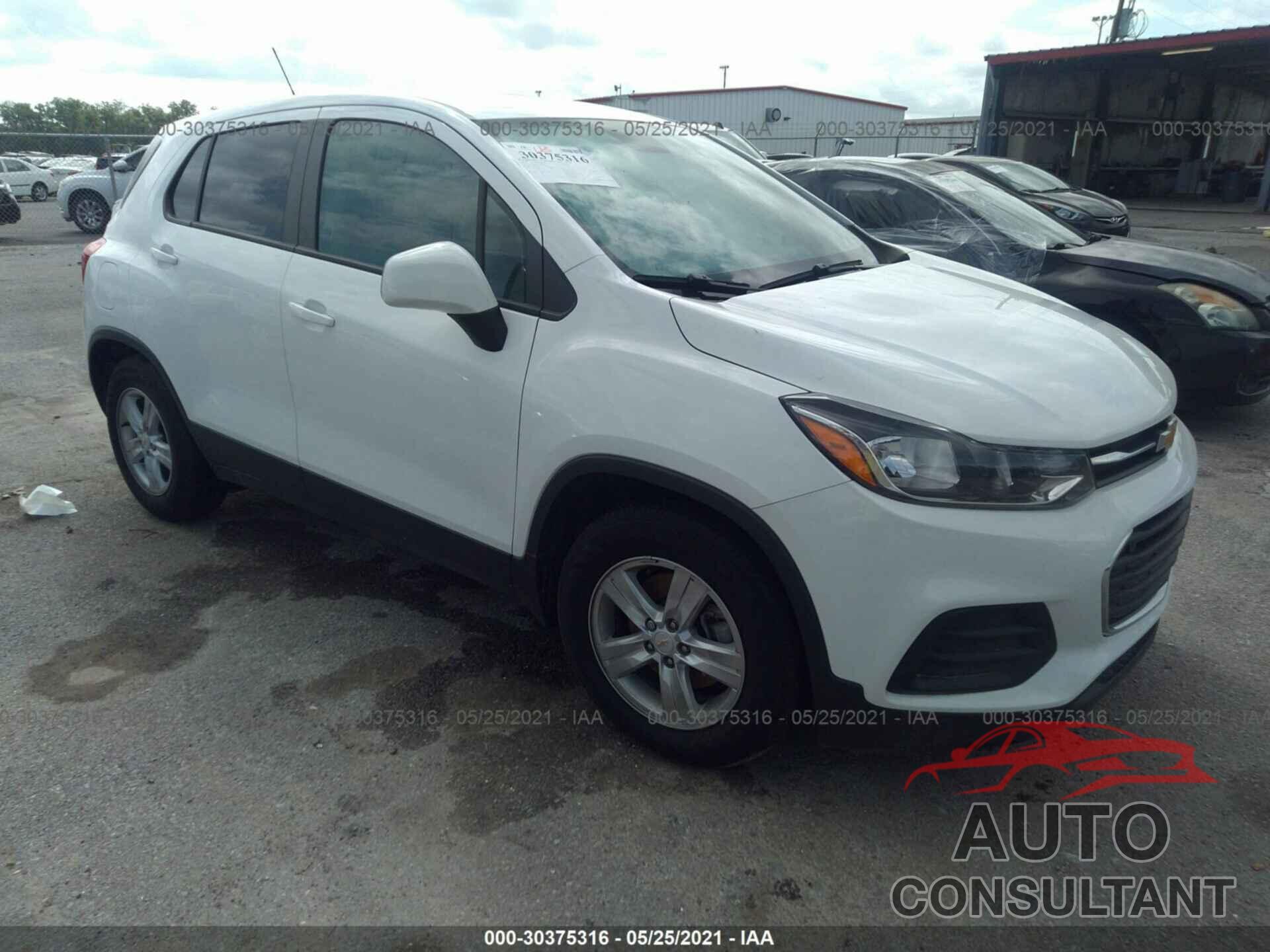 CHEVROLET TRAX 2020 - KL7CJKSB8LB022371