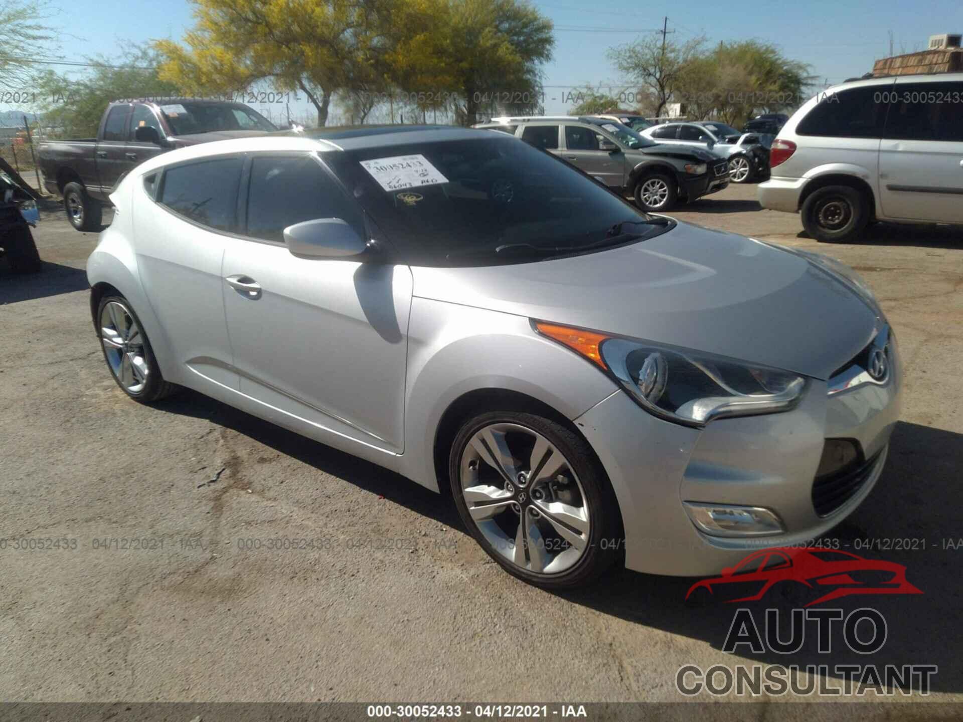 HYUNDAI VELOSTER 2016 - KMHTC6AD5GU253953