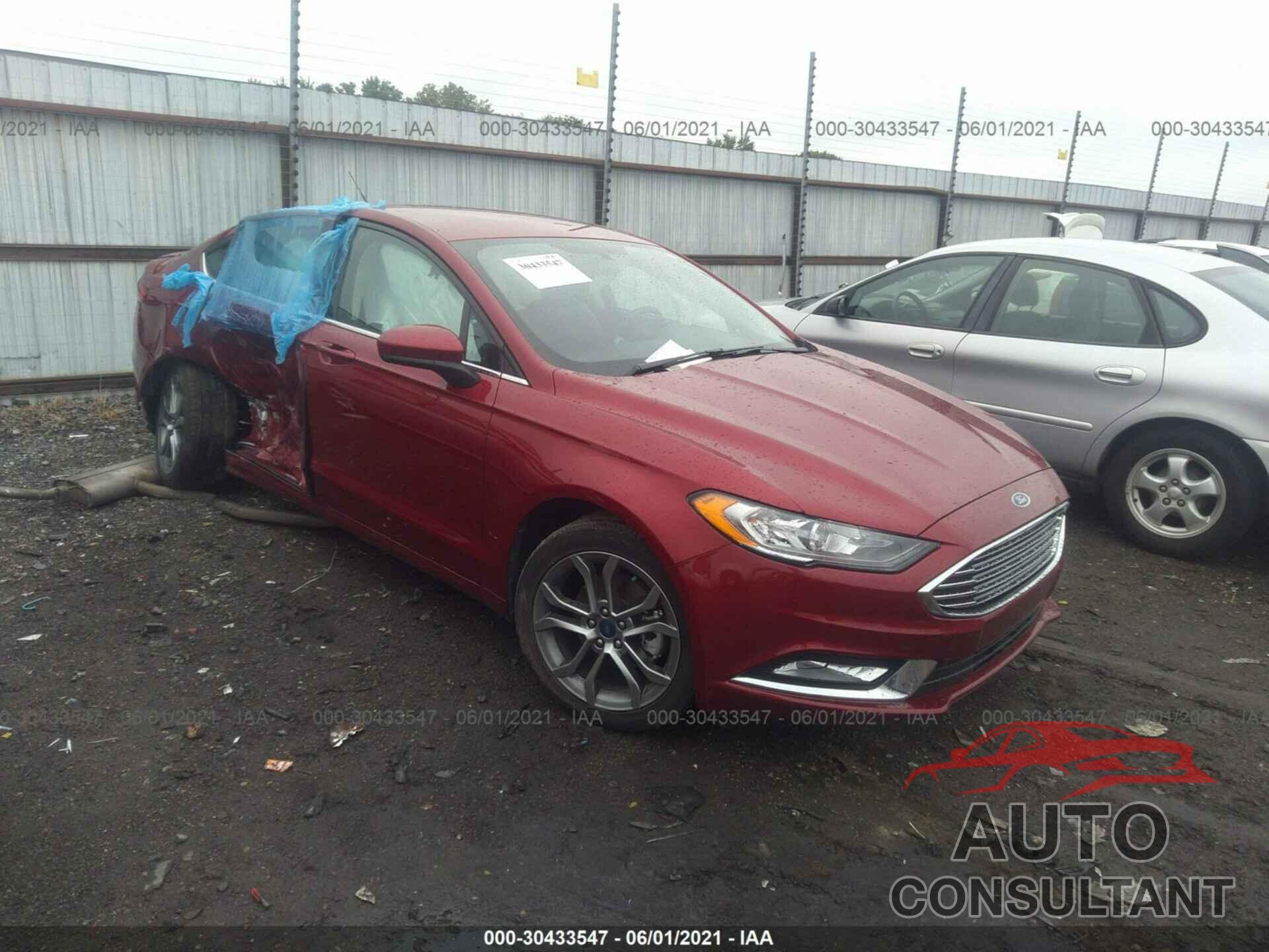 FORD FUSION 2017 - 3FA6P0H9XHR410928