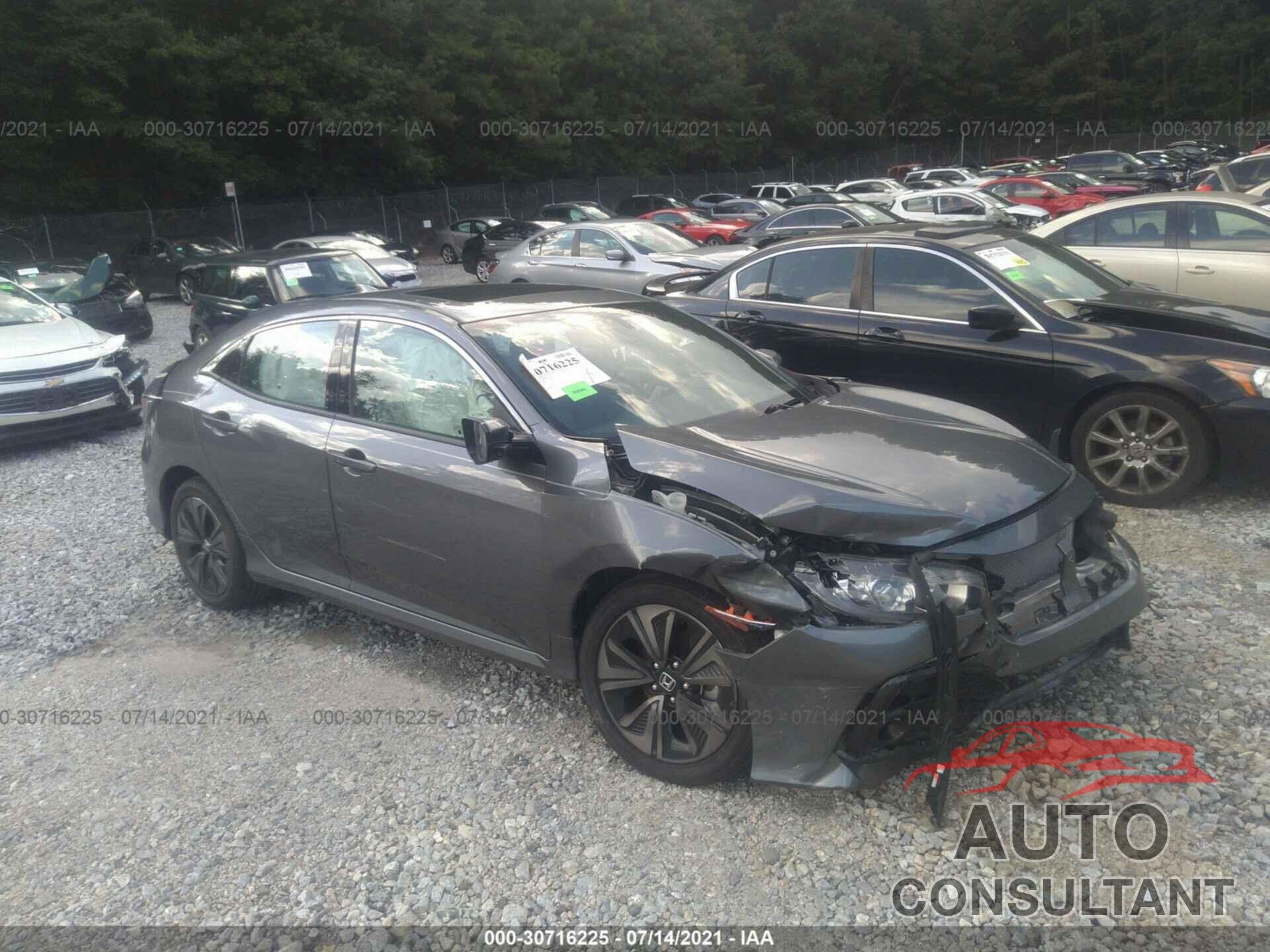 HONDA CIVIC HATCHBACK 2018 - SHHFK7H73JU219468
