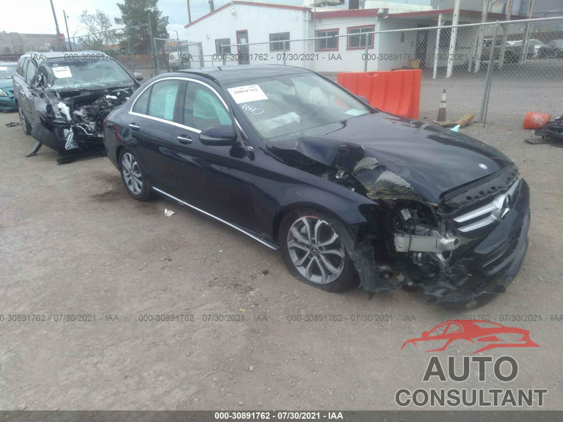 MERCEDES-BENZ C-CLASS 2017 - 55SWF4JBXHU211931