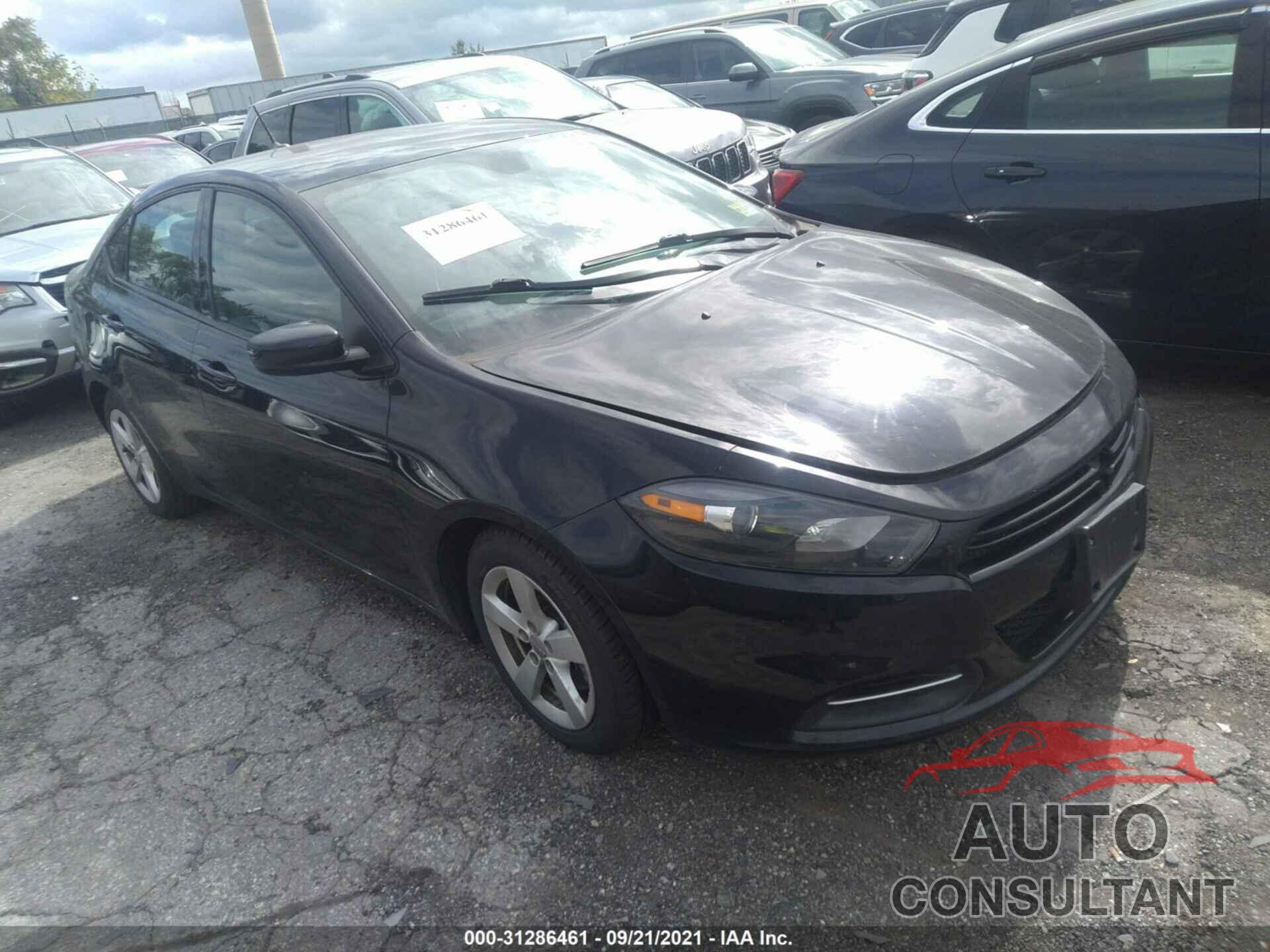 DODGE DART 2016 - 1C3CDFBB5GD736331