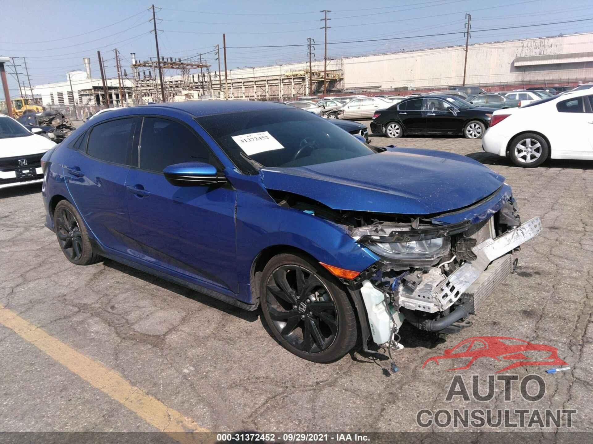 HONDA CIVIC HATCHBACK 2017 - SHHFK7H46HU419924