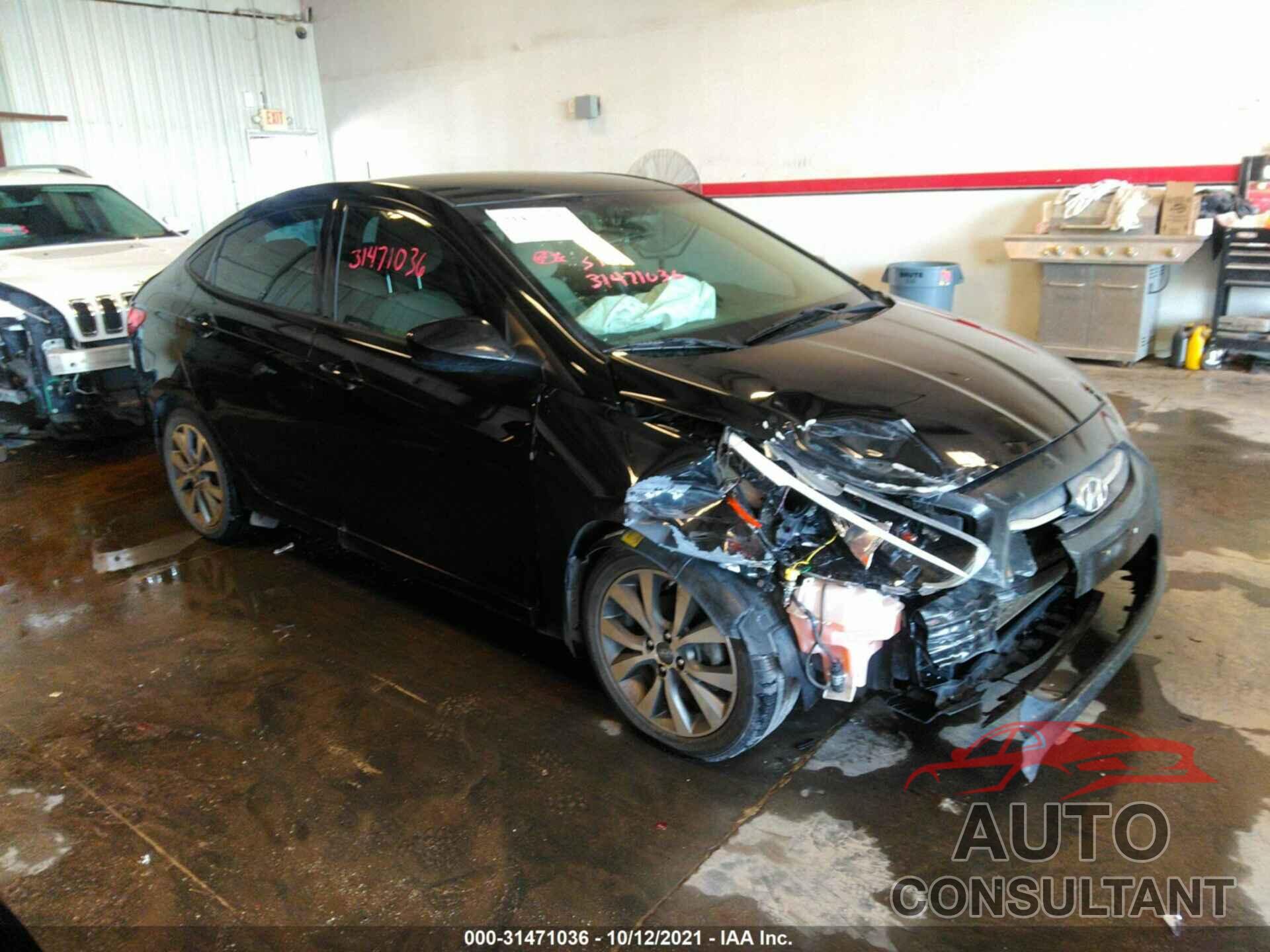 HYUNDAI ACCENT 2017 - KMHCT4AE1HU318392