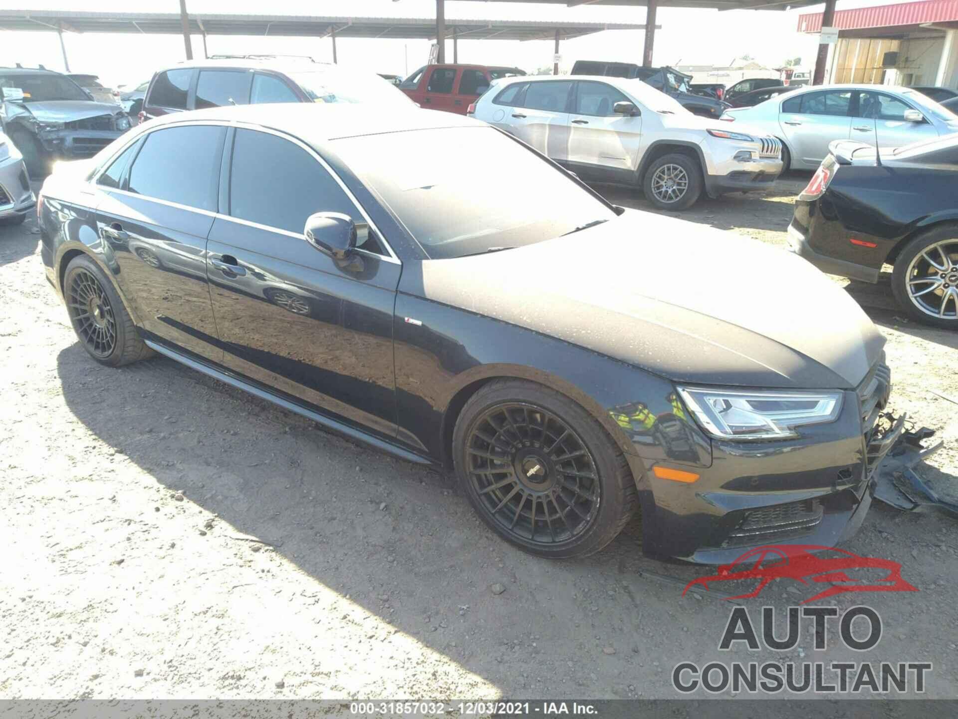 AUDI A4 2017 - WAUENAF42HN021676