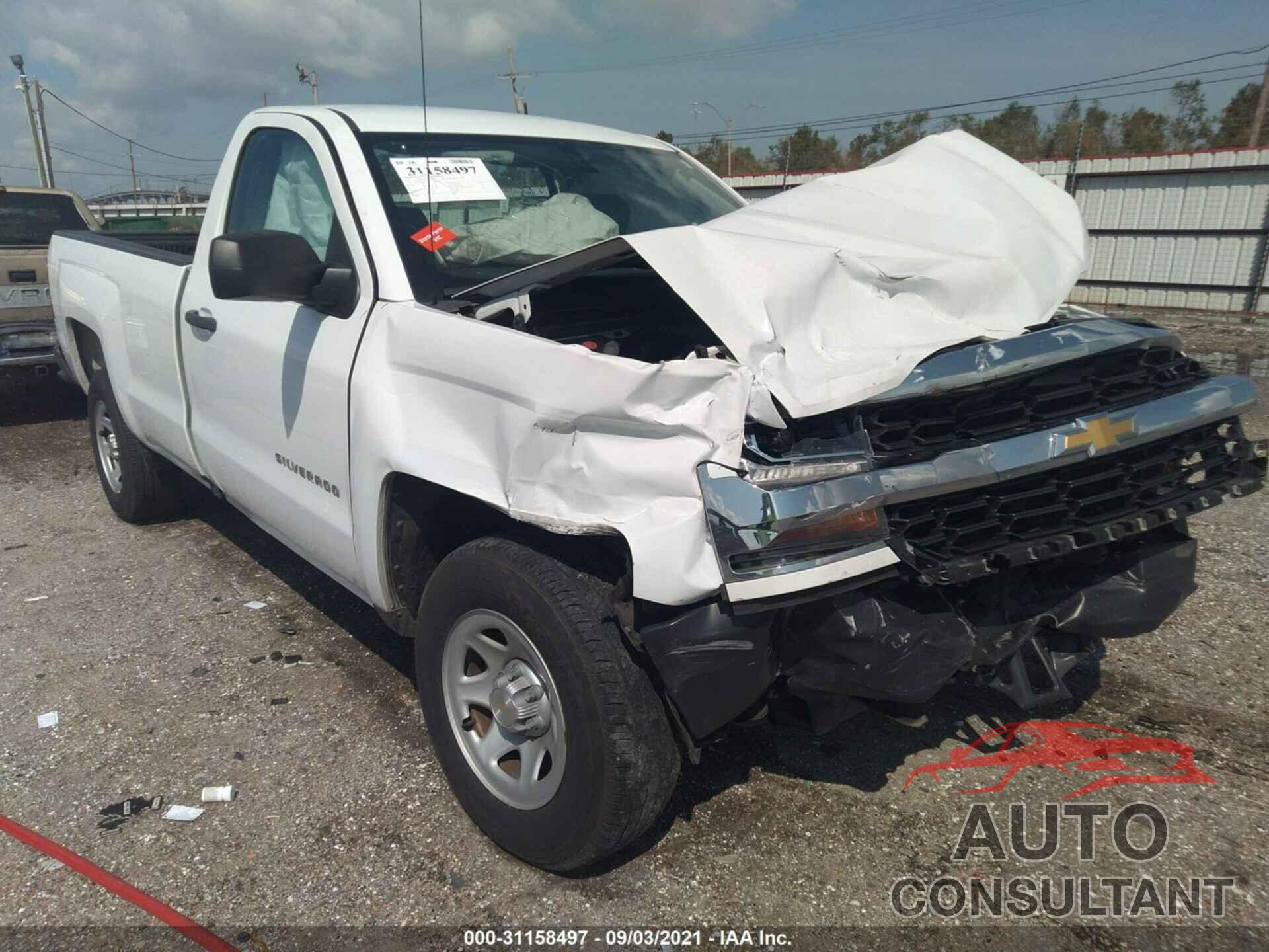 CHEVROLET SILVERADO 1500 2017 - 1GCNCNEC9HZ117435