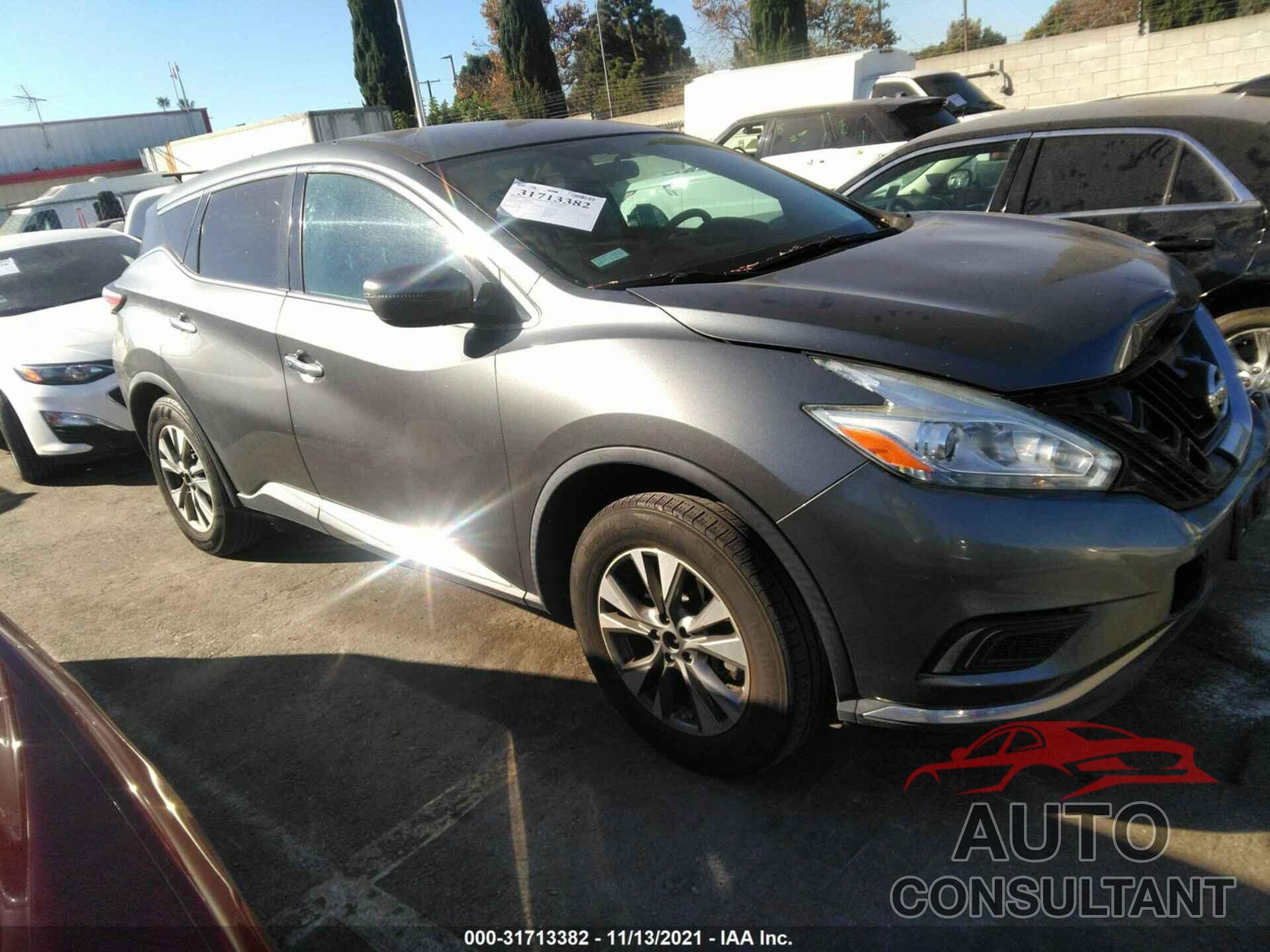 NISSAN MURANO 2016 - 5N1AZ2MGXGN108941