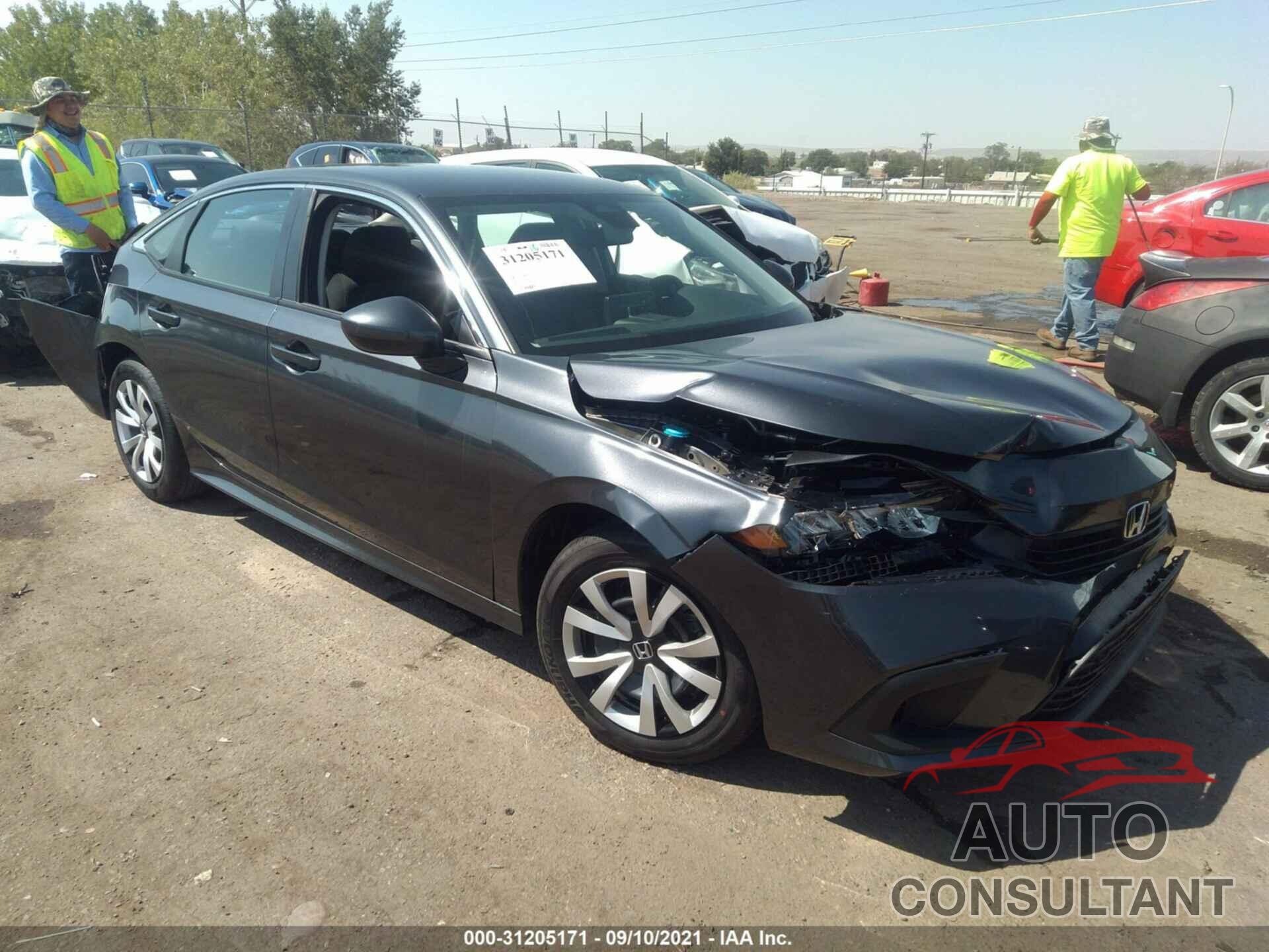 HONDA CIVIC SEDAN 2022 - 2HGFE2F24NH518309