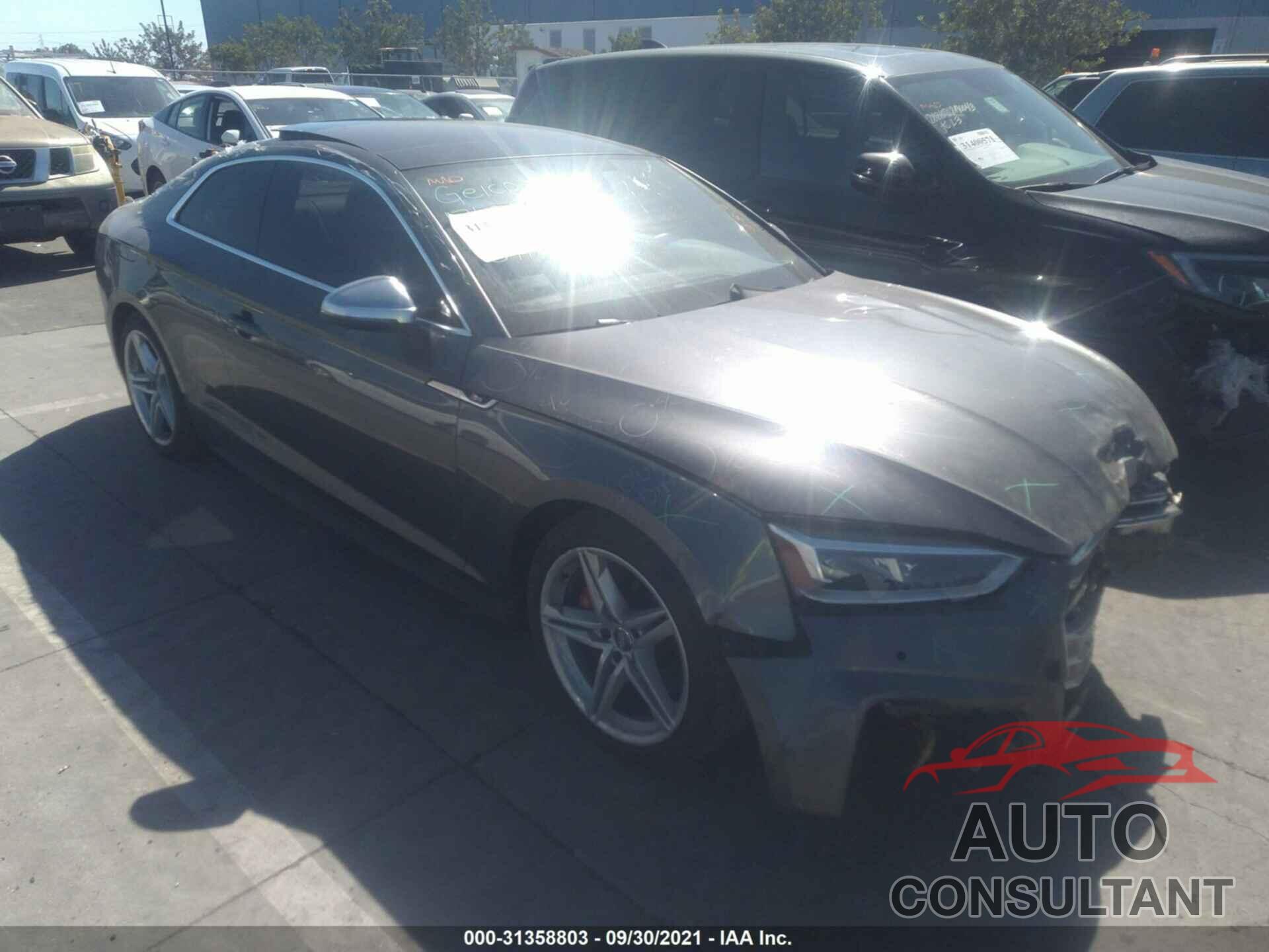 AUDI S5 COUPE 2018 - WAUP4AF53JA008713