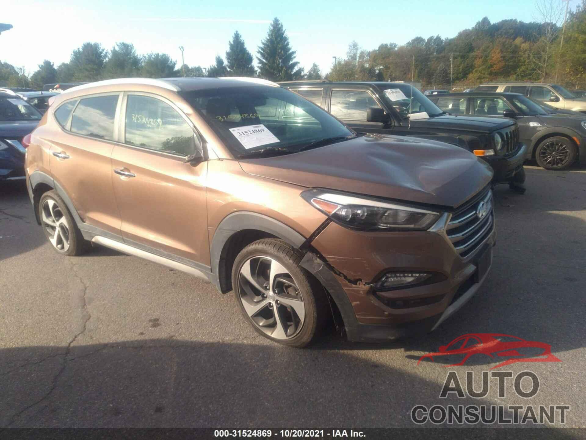 HYUNDAI TUCSON 2017 - KM8J3CA21HU375618