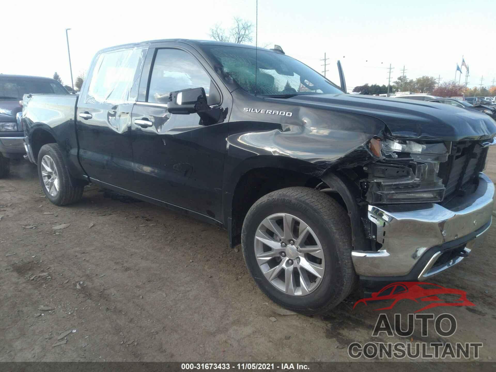 CHEVROLET SILVERADO 1500 2019 - 1GCUYGED1KZ124324